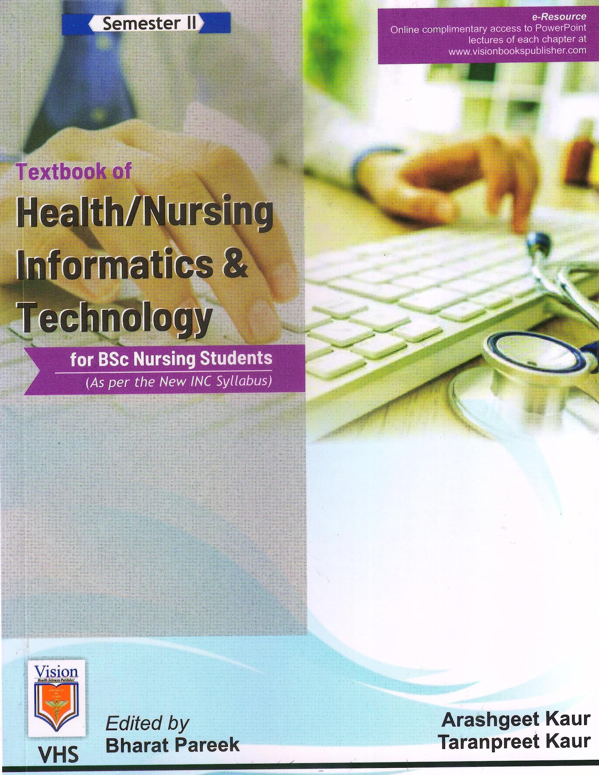 Textbook of Health/ Nursing Informatics & Technology for BSc