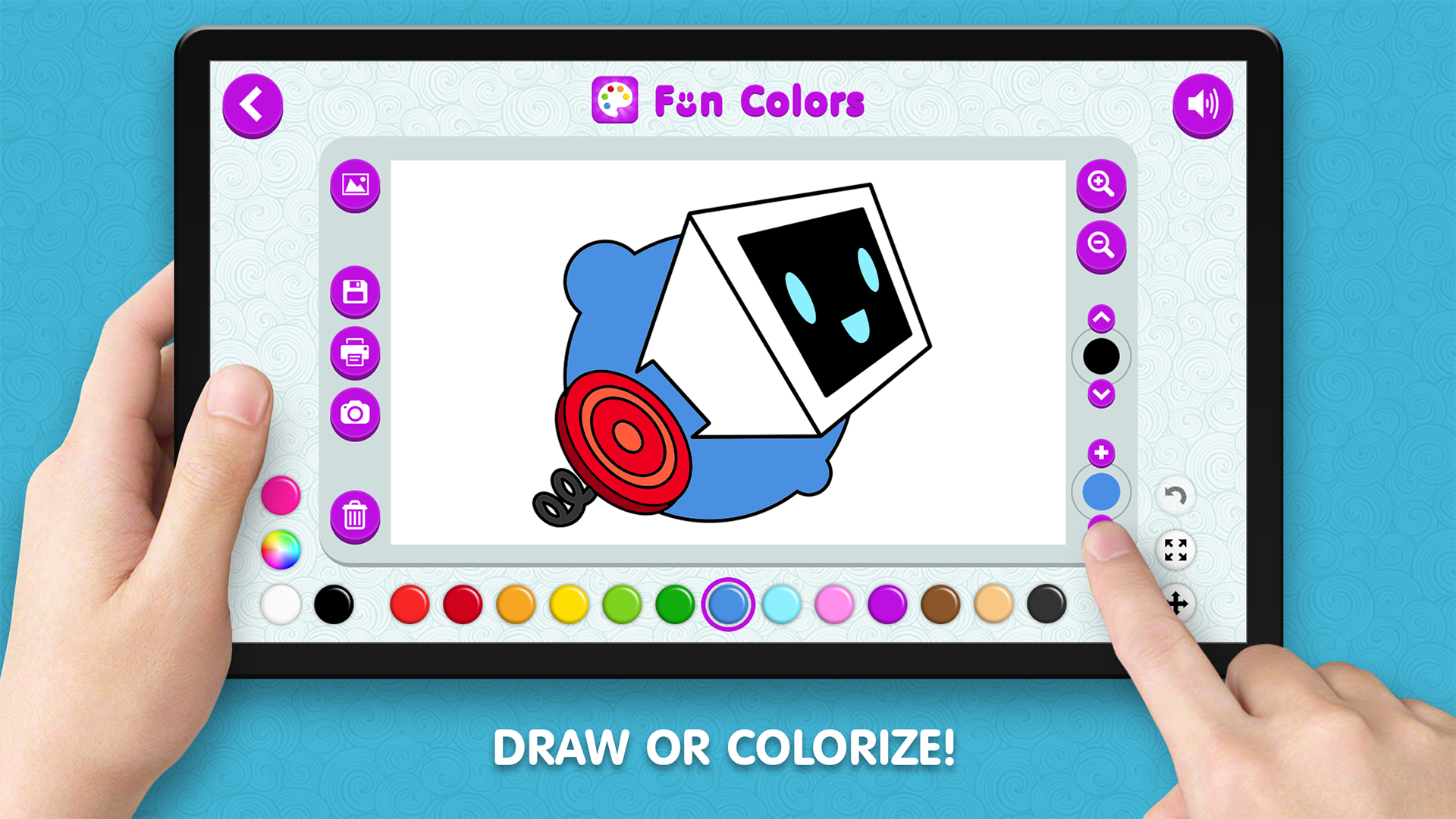 Fun Colors - new free kids coloring book & drawing games for girls ...