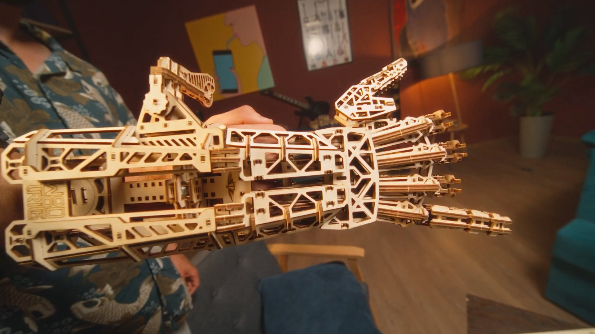 Amazon.com: Wood Trick Cyber Robotic Hand 3D Wooden Puzzles for