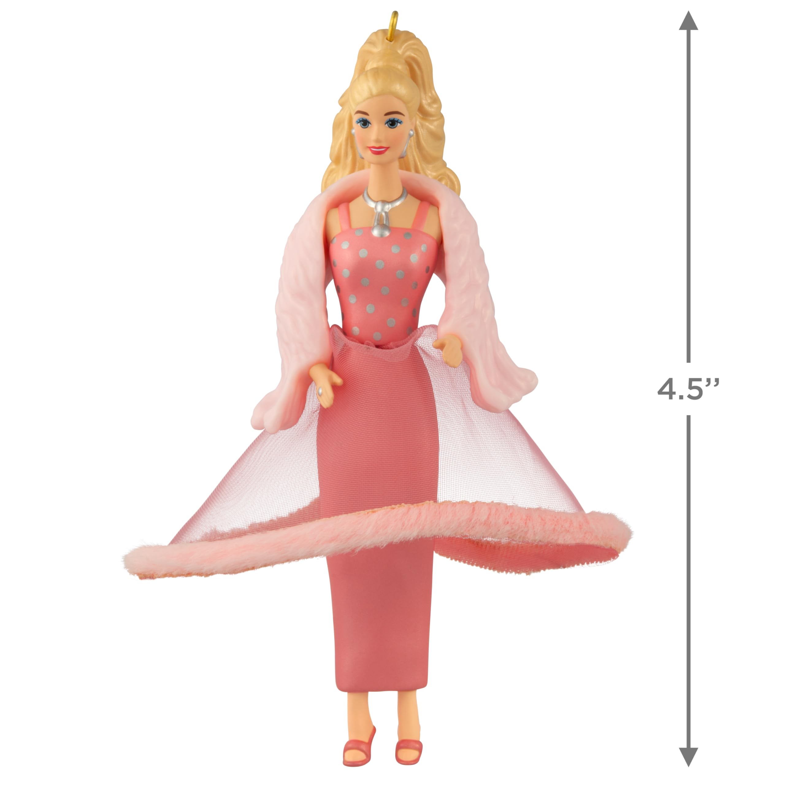 Amazon.com: Hallmark Keepsake Barbie Christmas Ornament, Pink 