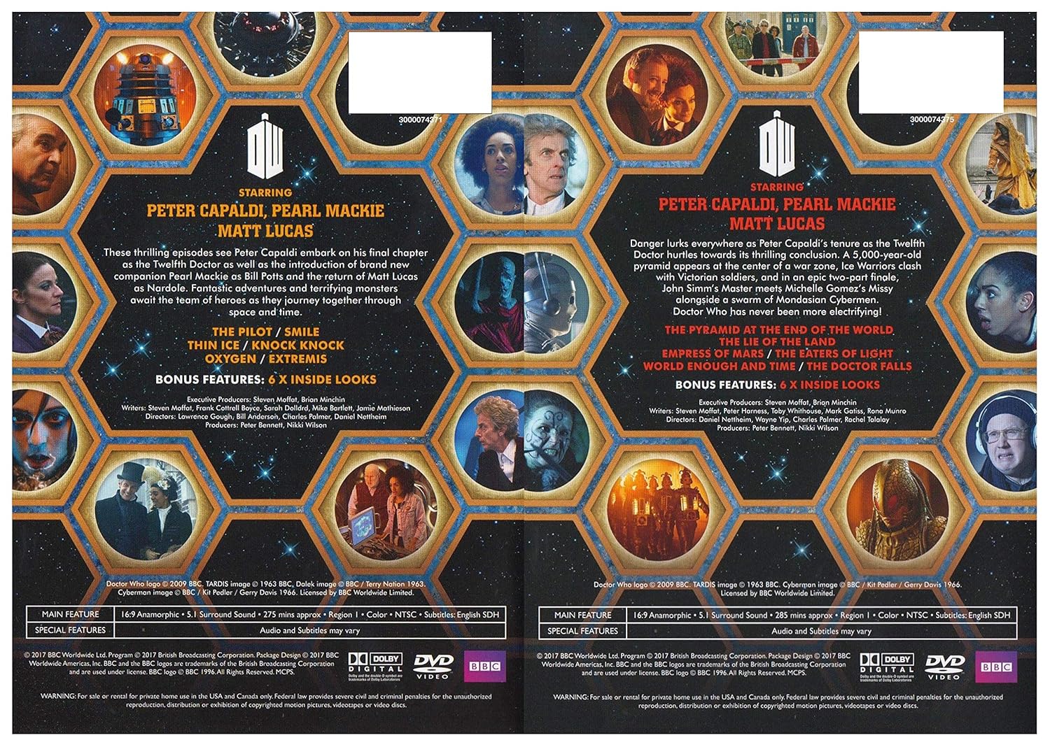 Doctor Who (Series Ten, Part One / Part Two)