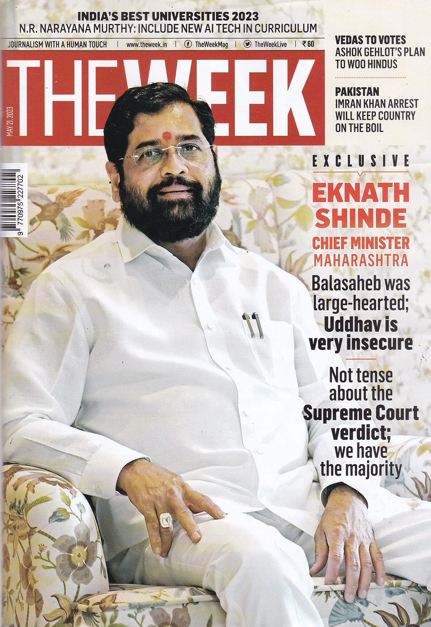 The Week Magazine 21 May 2023 - Exclusive: Eknath Shinde