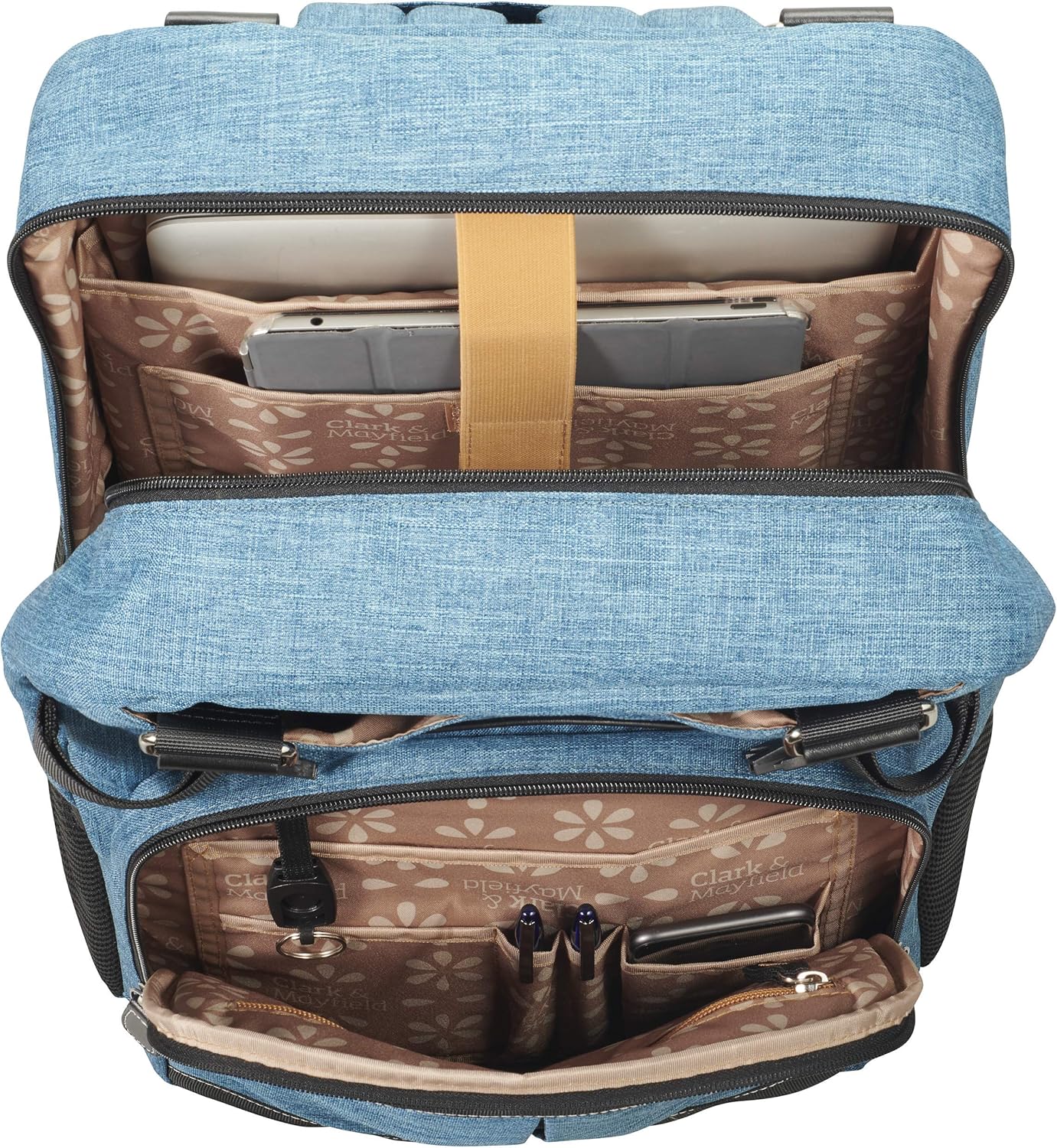 Clark & Mayfield Reed Backpack 17 (Deep Teal)