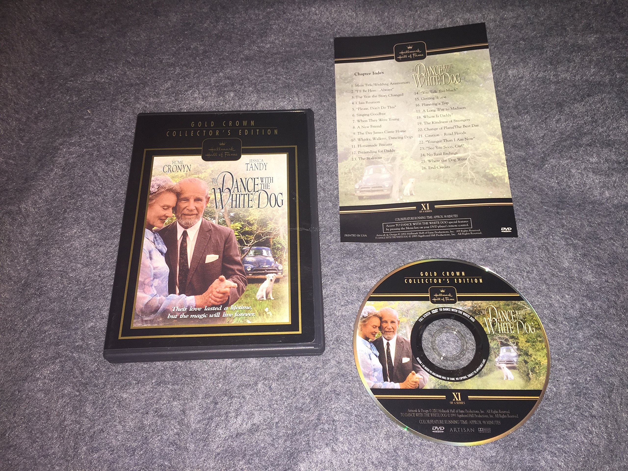 DVD Dance With the White Dog importación USA original para coleccionistas de cine