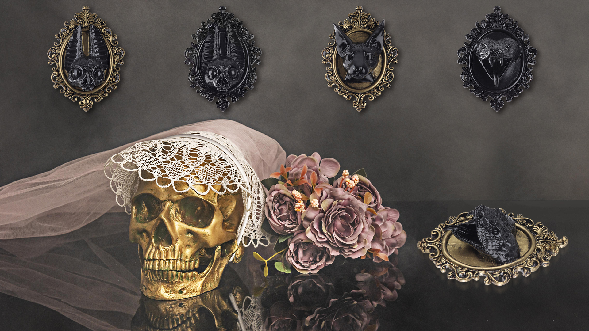 Amazon.com: UITWMKTG Gothic Wall Decor Dark Academia Decor Vintage