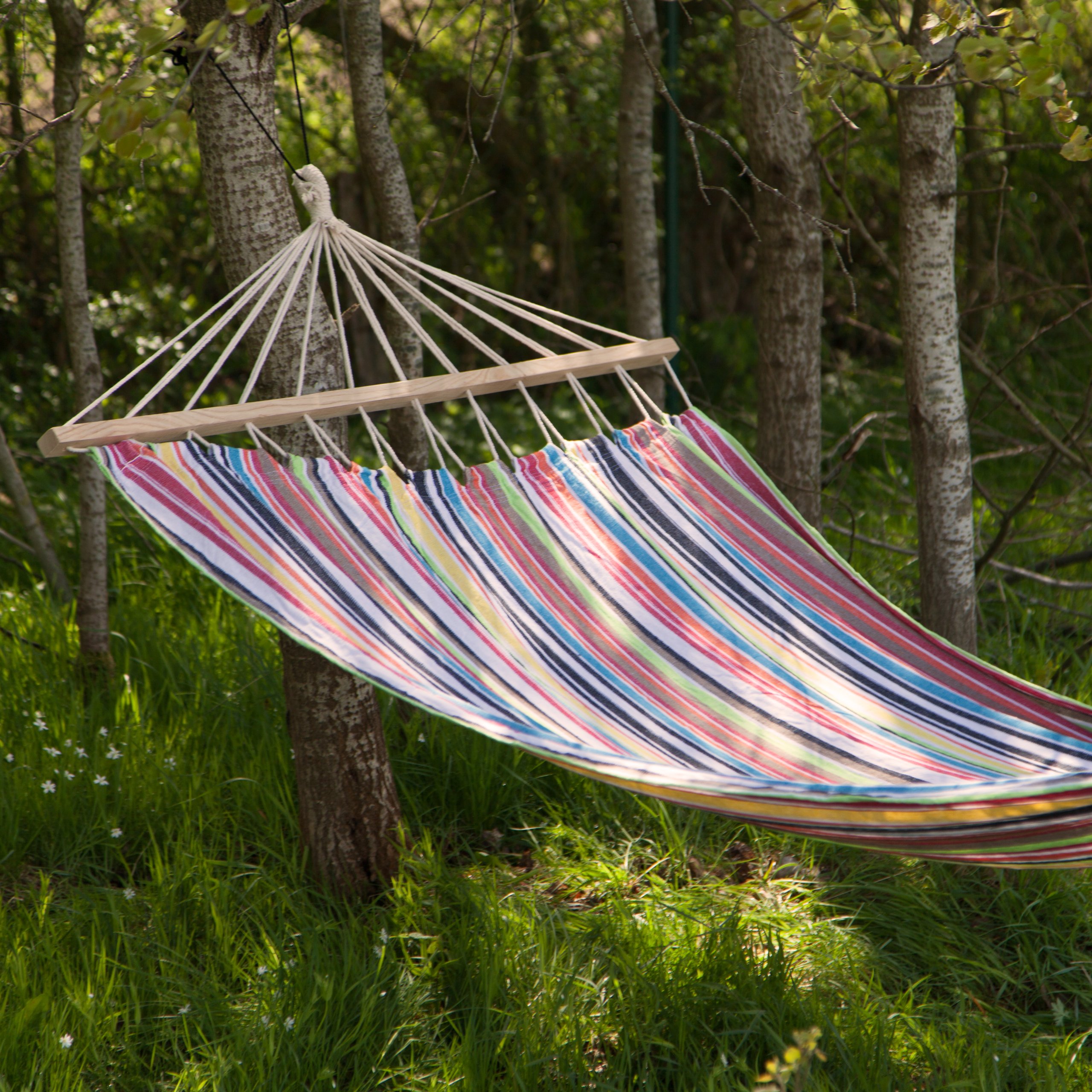 Ultranatura Double Hammock/Hanging Chair with Metal Frame, for 2 Persons