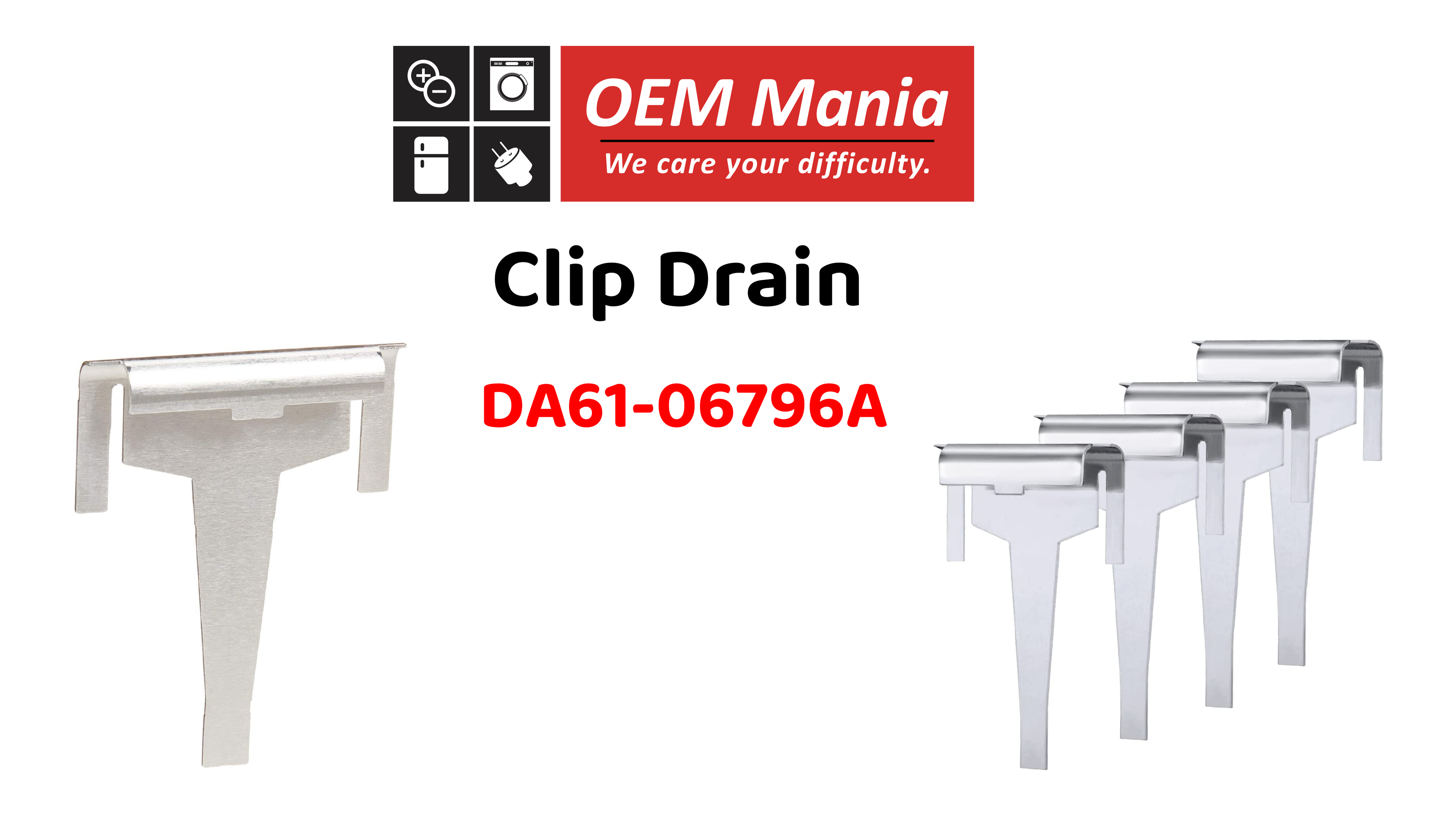 Amazon.com: [DA61-06796A Clip OEM Mania] DA61-06796A NEW OEM