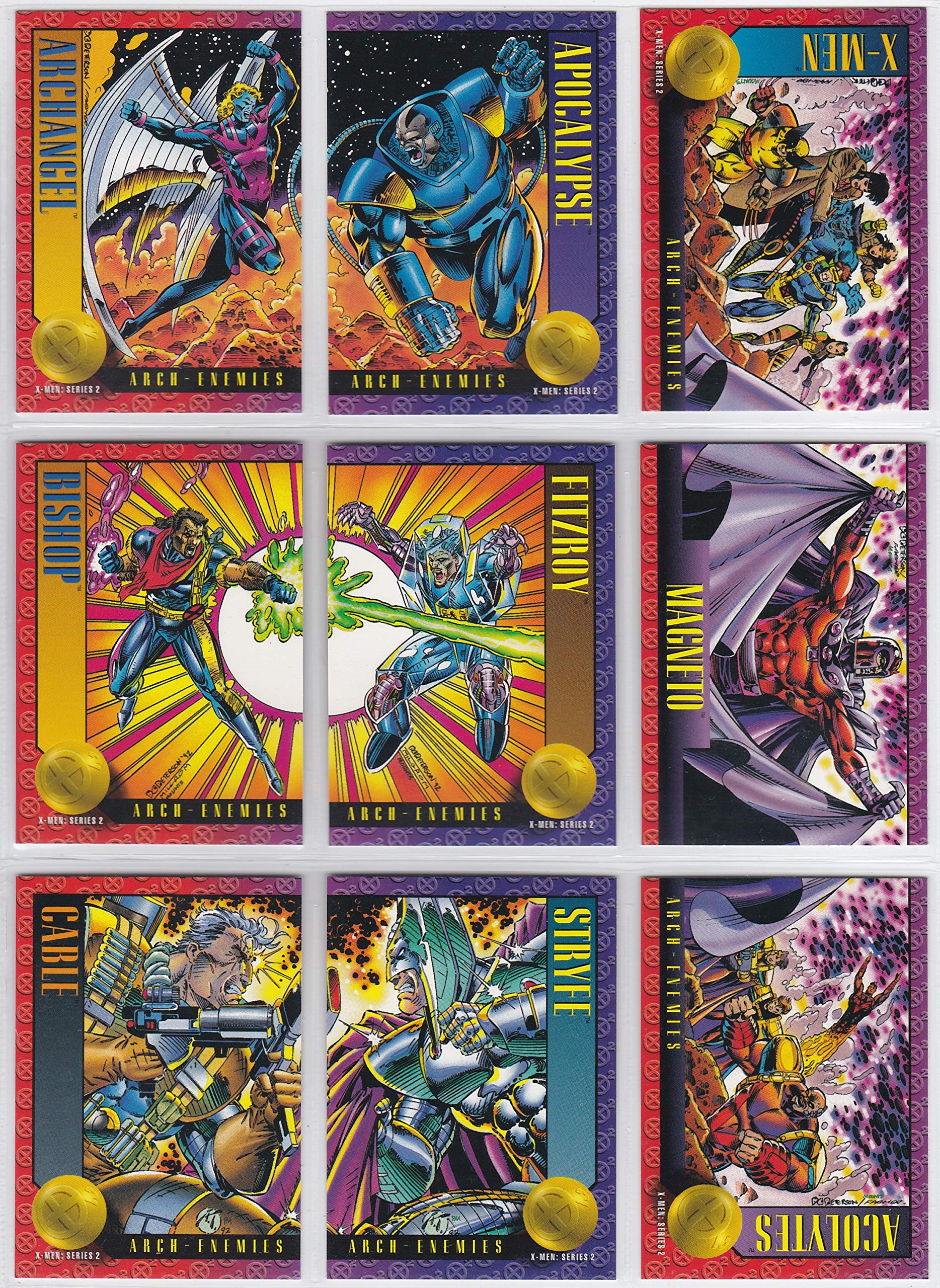 Amazon.com: 1993 X-Men Series II Collector's Card Tin (Full Base