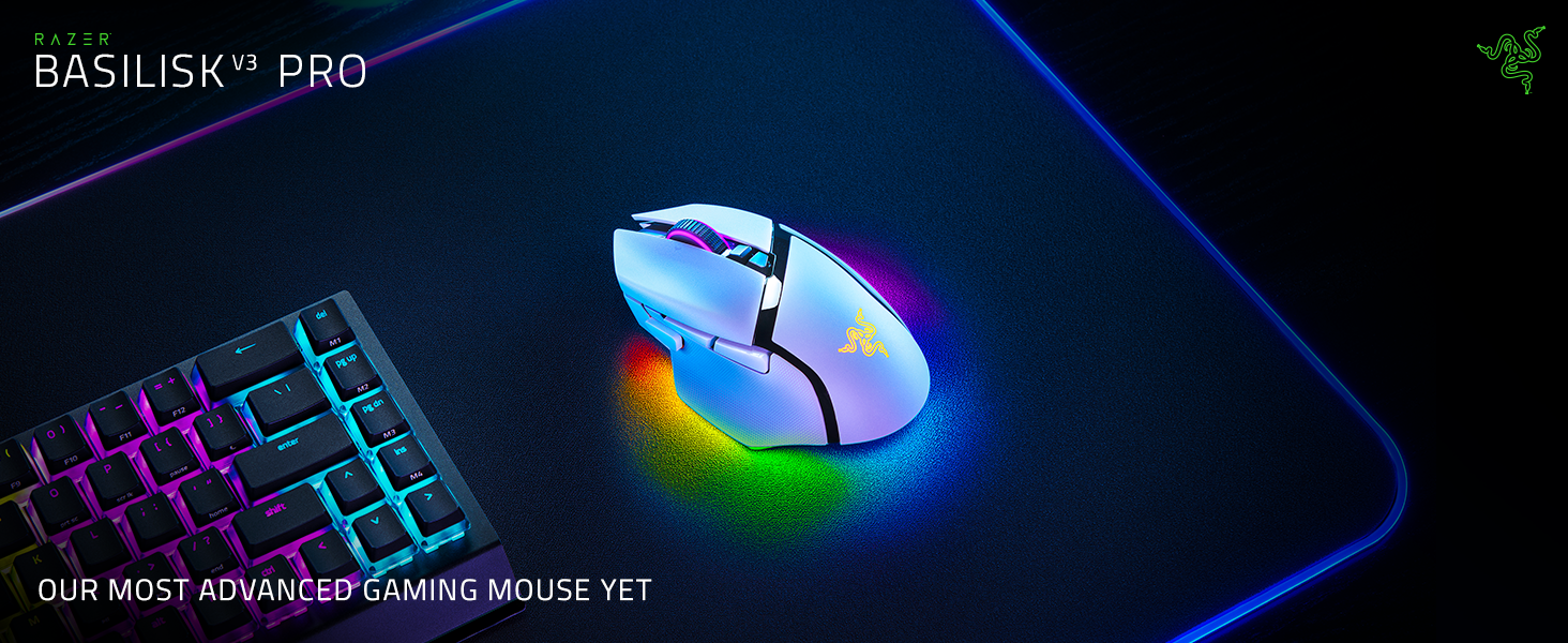 Amazon.co.jp: Razer レイザー Basilisk V3 Pro White ゲーミング