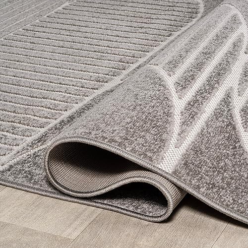 Miniatura 5 de JONATHAN Y SCN104C-4 Nordby Geometric Arch Scandi - Alfombra de área interior a rayas, contemporánea, costera, bohemia, de transición para