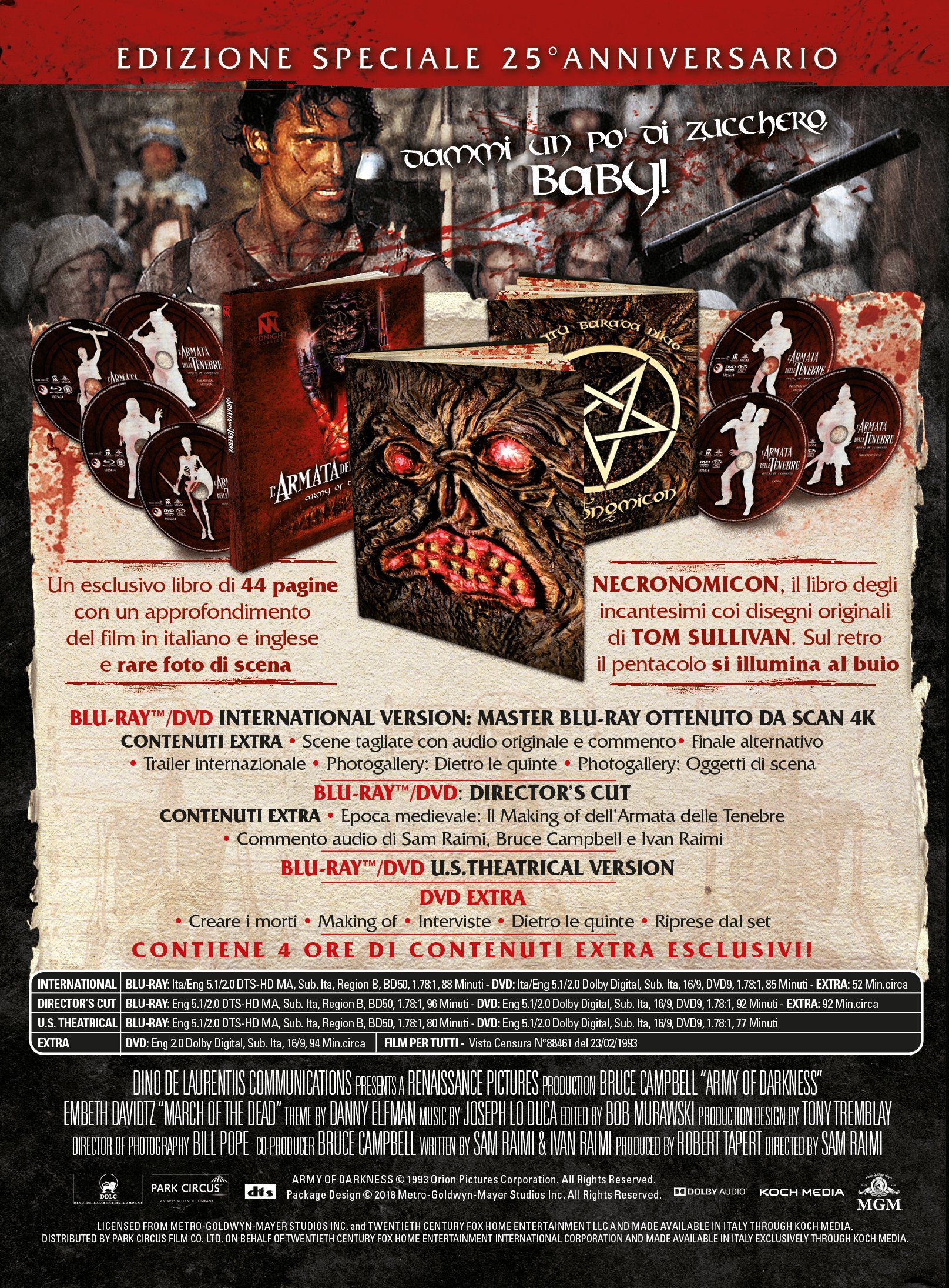 L'Armata delle Tenebre-Midnight Classics Limited Edition (4 DVD + 3 Blu-Ray)