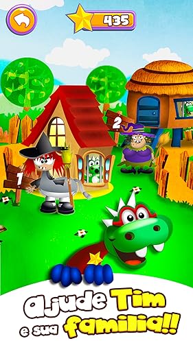 Dino Tim: Jogos educativos para crianças