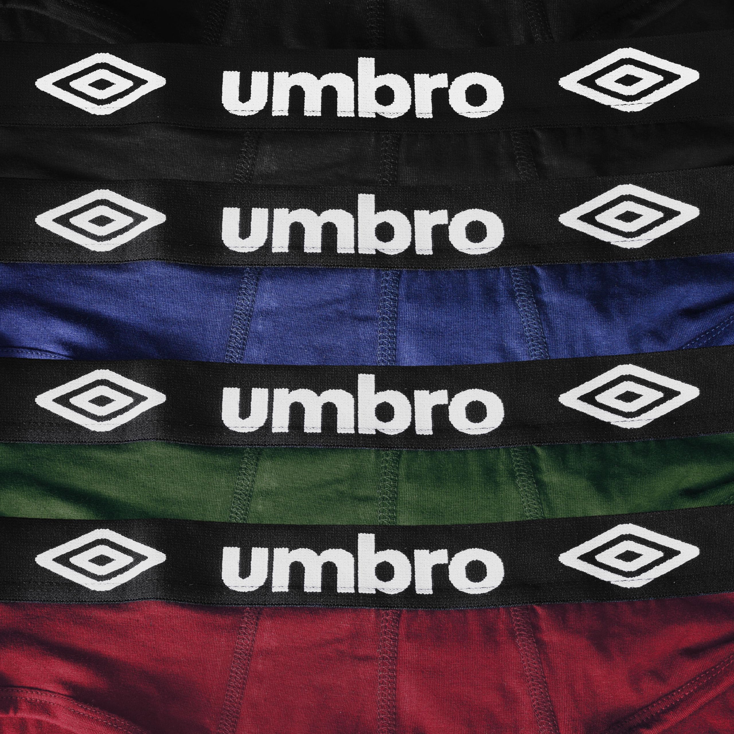 Umbro Mutande Uomo Cotone 8 Pezzi M, L, XL, XXL | Slip Uomo in Cotone Elasticizzato, Traspirante | Intimo Maschil | Sportivi