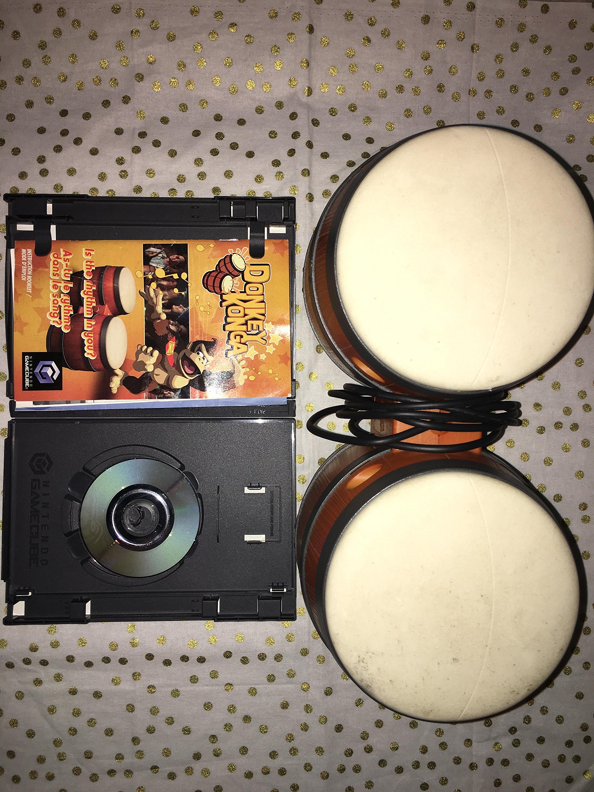 Amazon.com: Donkey Konga (includes Bongos) : Unknown: Video Games