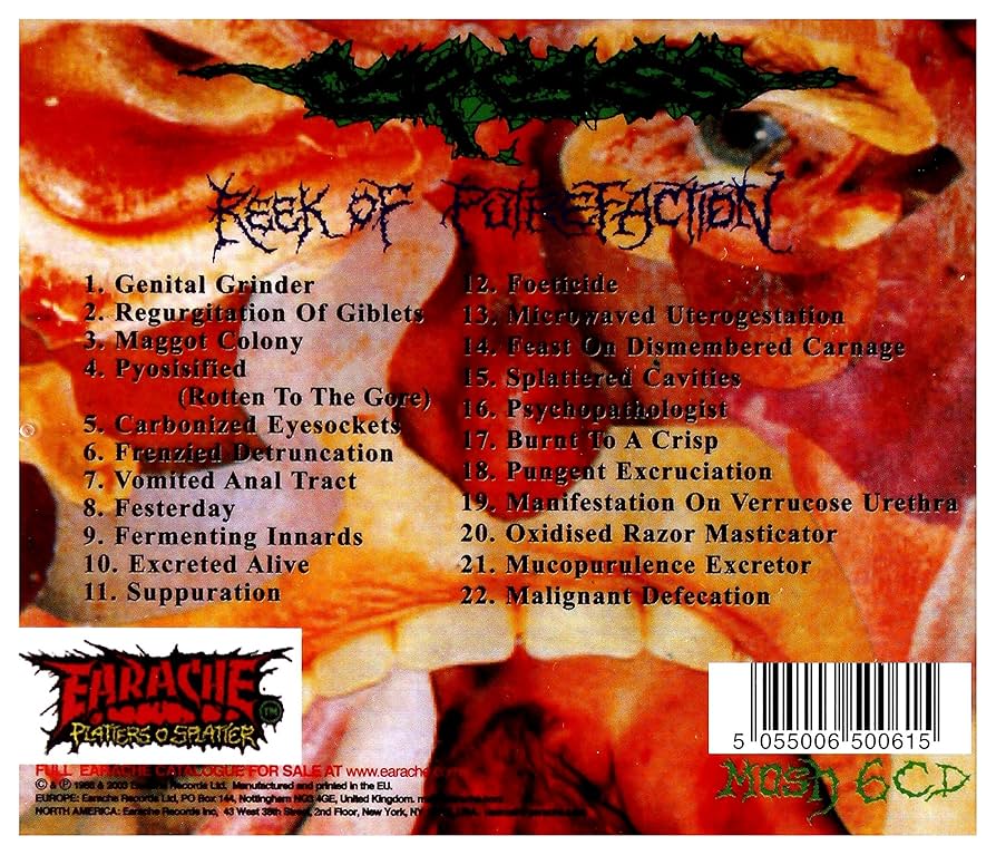 腐乱死臭 Reek of Putrefaction/カーカス CARCASS 腐乱死臭 : Carcass | HMV&BOOKS online - TFCK-88747