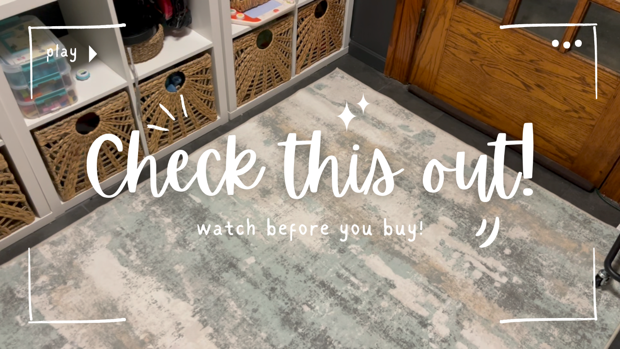Watch An honest review of this washable rug. on Amazon Live