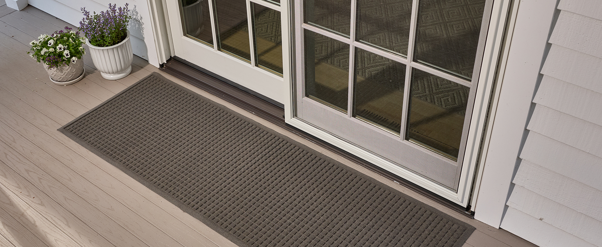 Amazon.com: GORILLA GRIP Front Door Mat, Indoor Outdoor Ultra