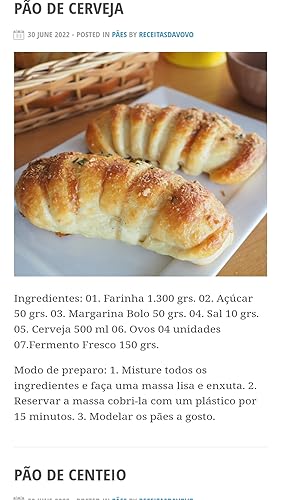 Receitas da Vovó