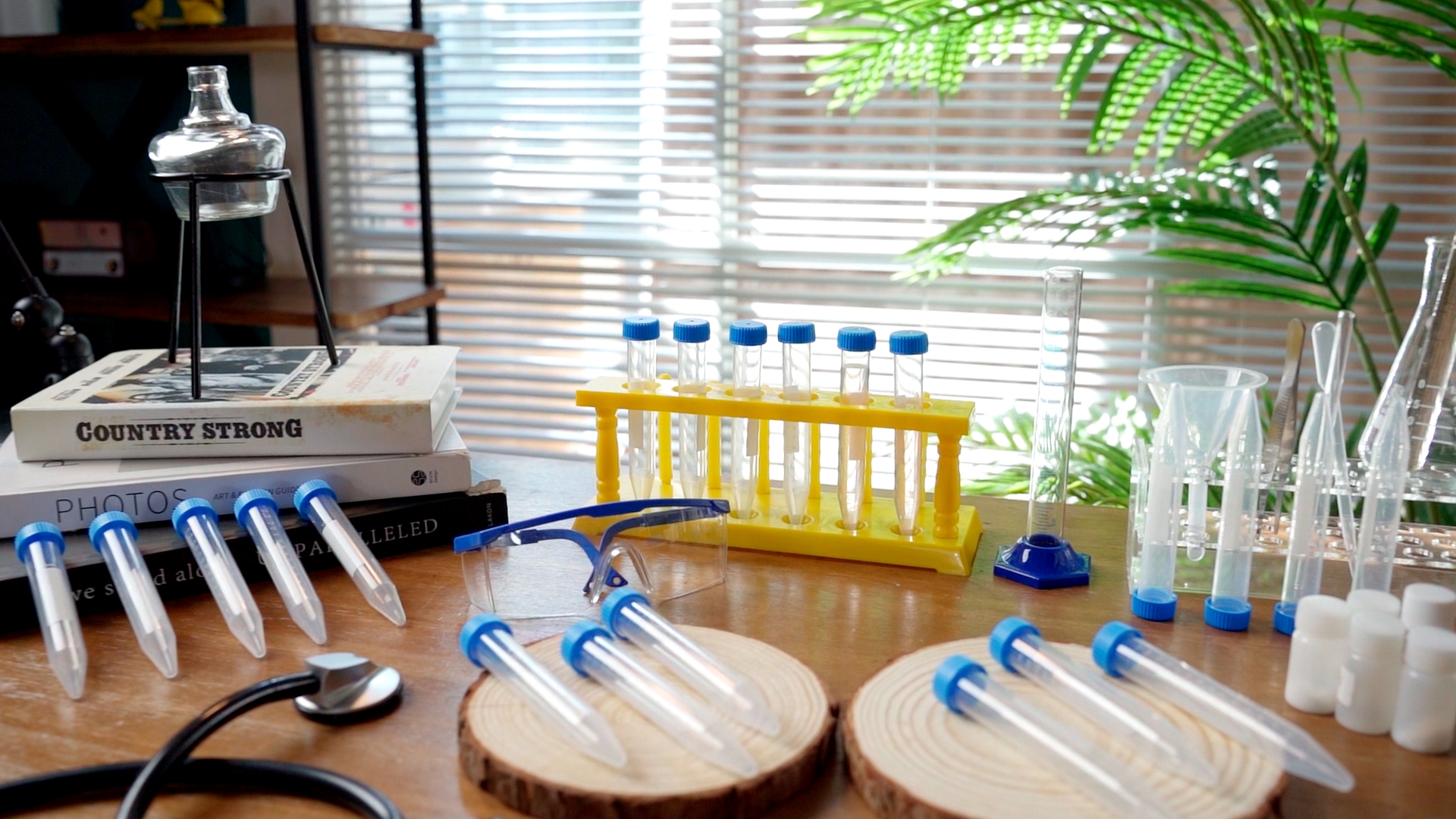 Image of Konohan 200 Pack 15 Ml Centrifuge Tubes Sterile Plastic Test Tubes