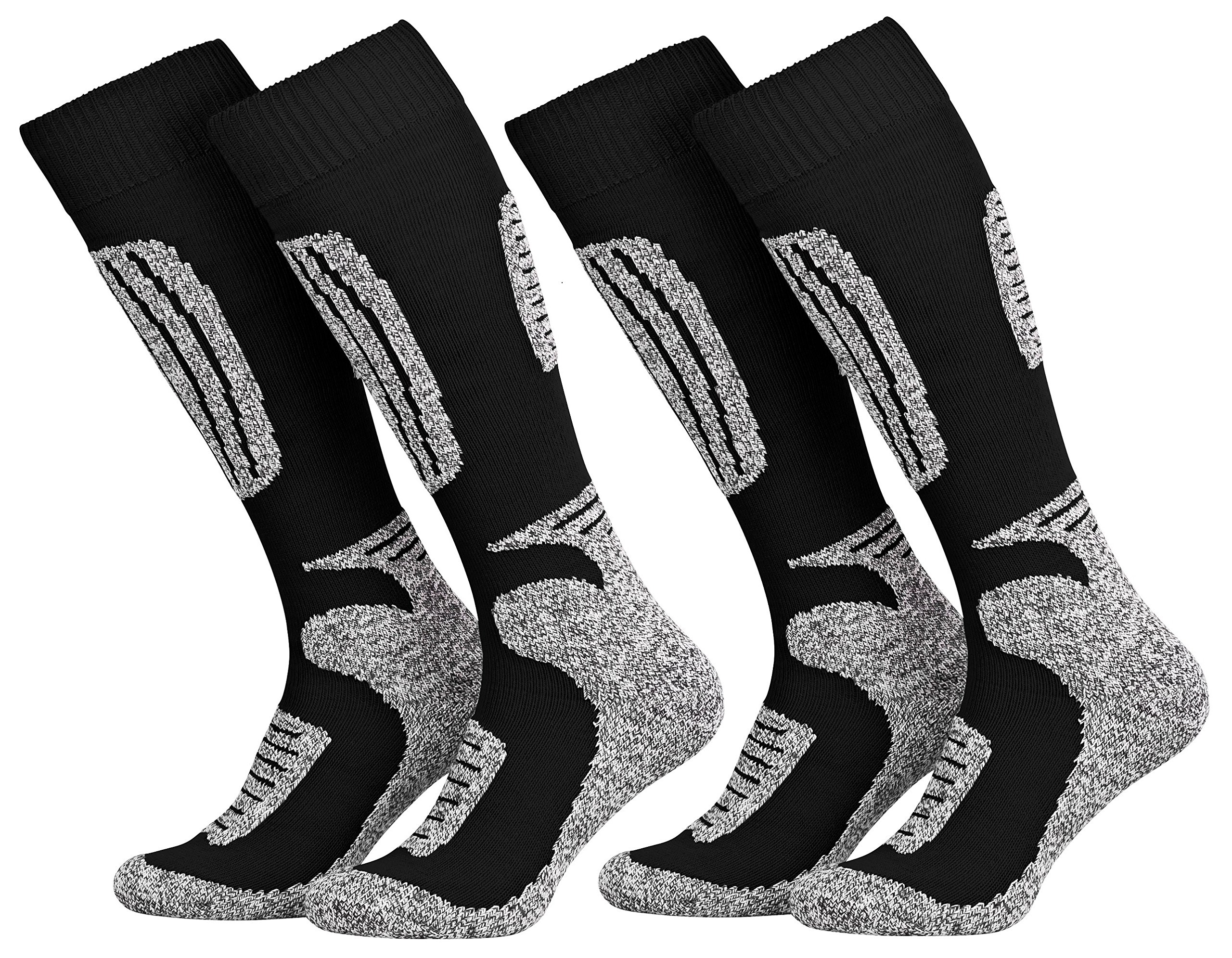 2 Pares Esquí Funcional Tabla de Snowboard Calcetines Unisexo