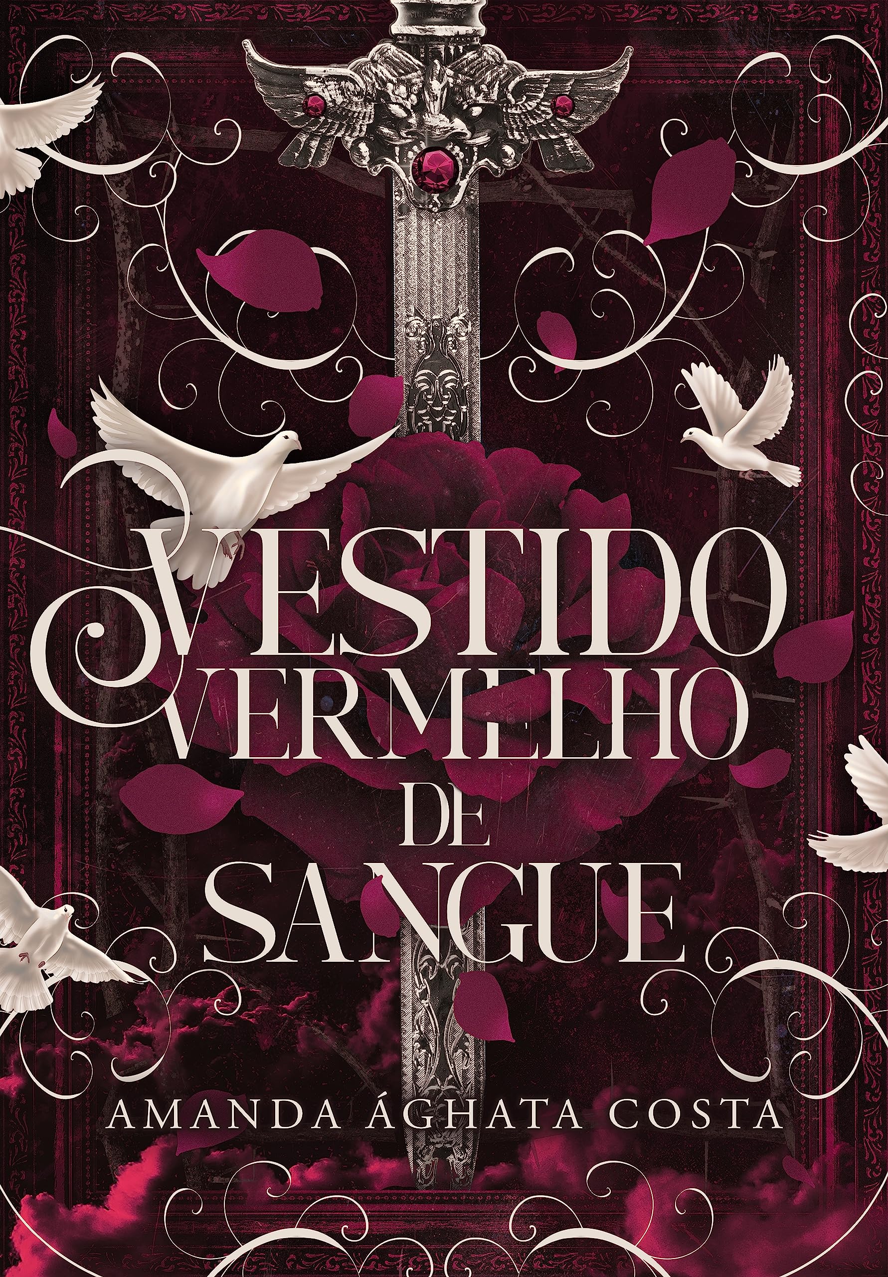 Vestido vermelho de sangue