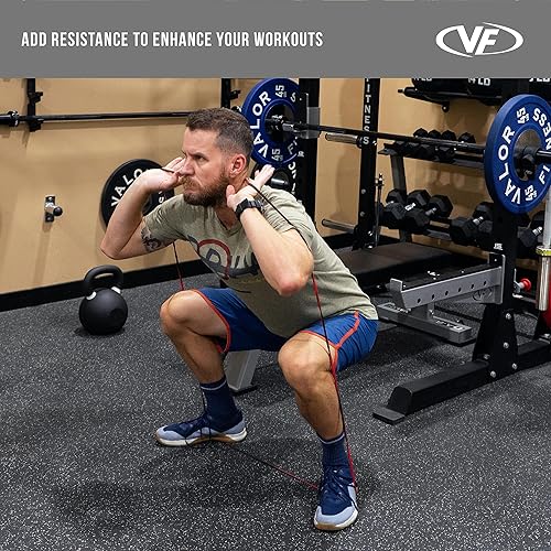 Vista 31 de Valor Fitness Bandas de resistencia PRB para dominadas, prensas de banco, sentadillas, peso muerto y más, tallas XS-XXL PRB-XL-Banda de Resistencia