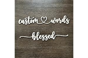 Personalized Custom Wooden Name Sign