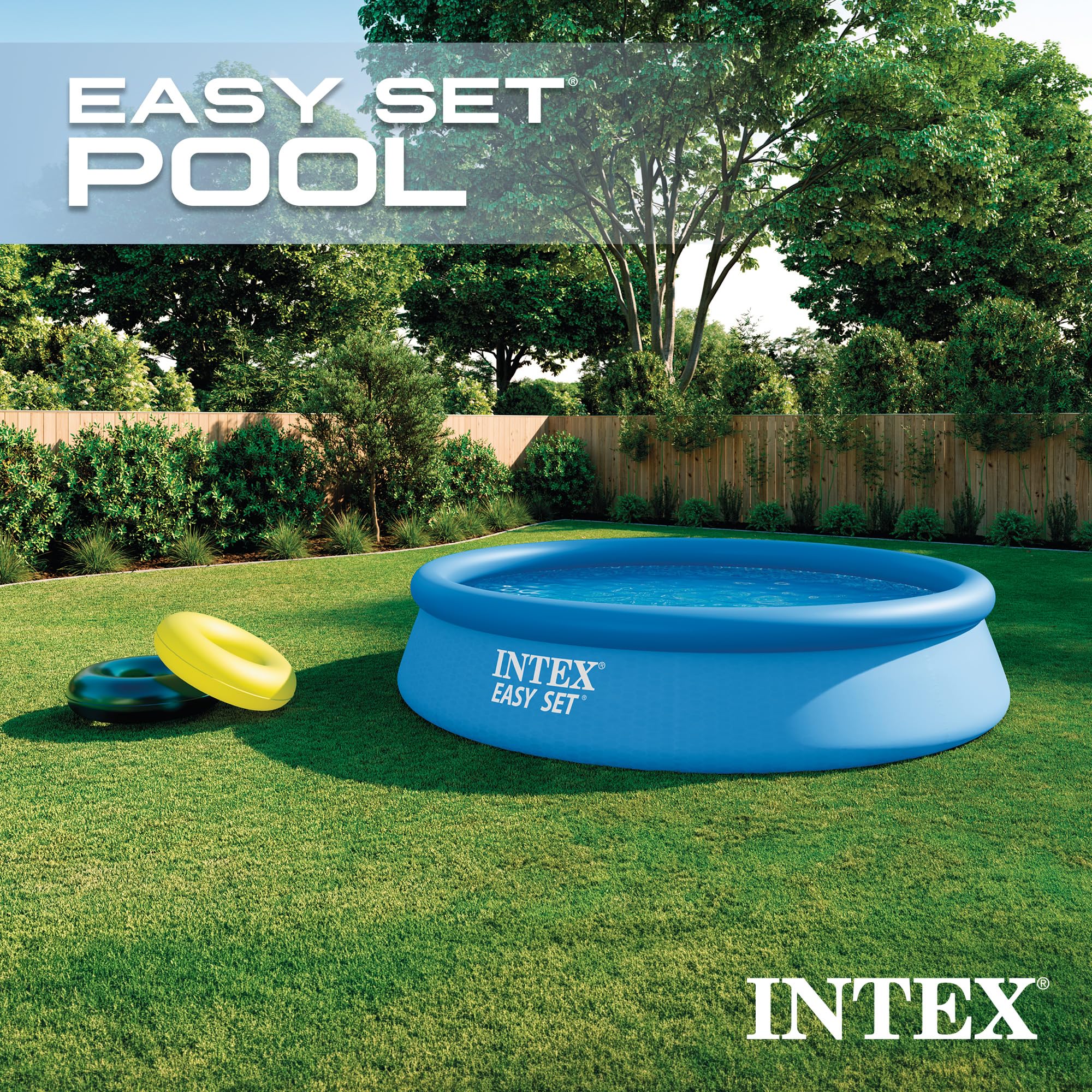 Amazon.com: INTEX 28131EH Easy Set Inflatable Swimming Pool Set