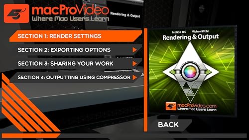 Render and Output in Motion 5 by macProVideo – vue 2