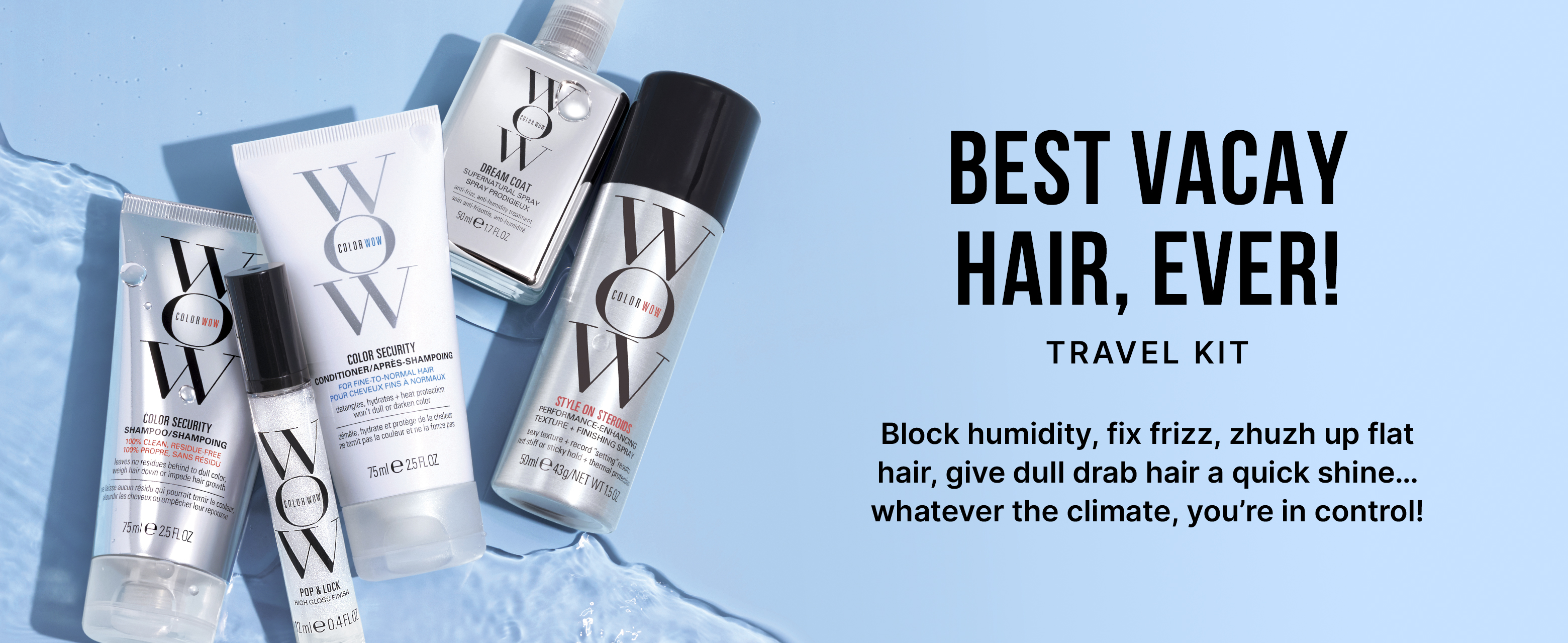 COLOR WOW STYLE ON STEROIDS Texturizing Spray – Achieve Instant Sexy Volume and Texture | Non-Sticky & Moisturizing