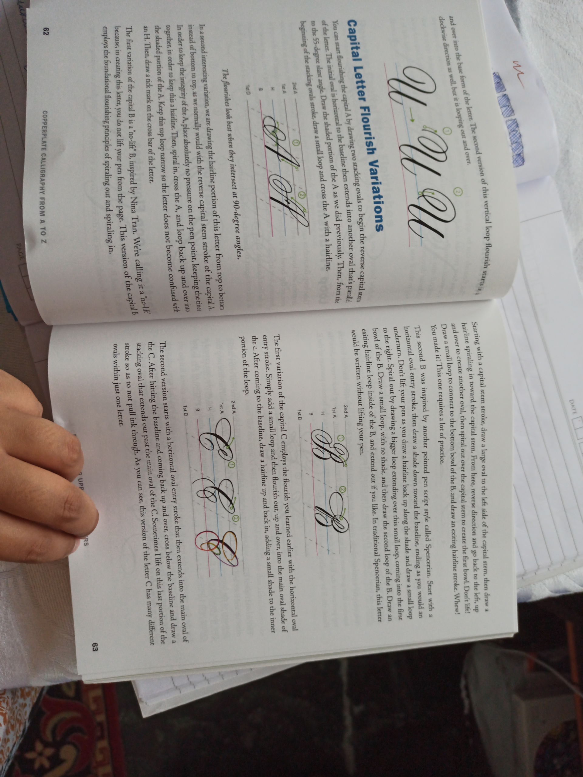 Buy Copperplate Calligraphy from A to Z: A Step-By-Step Workbook for ...