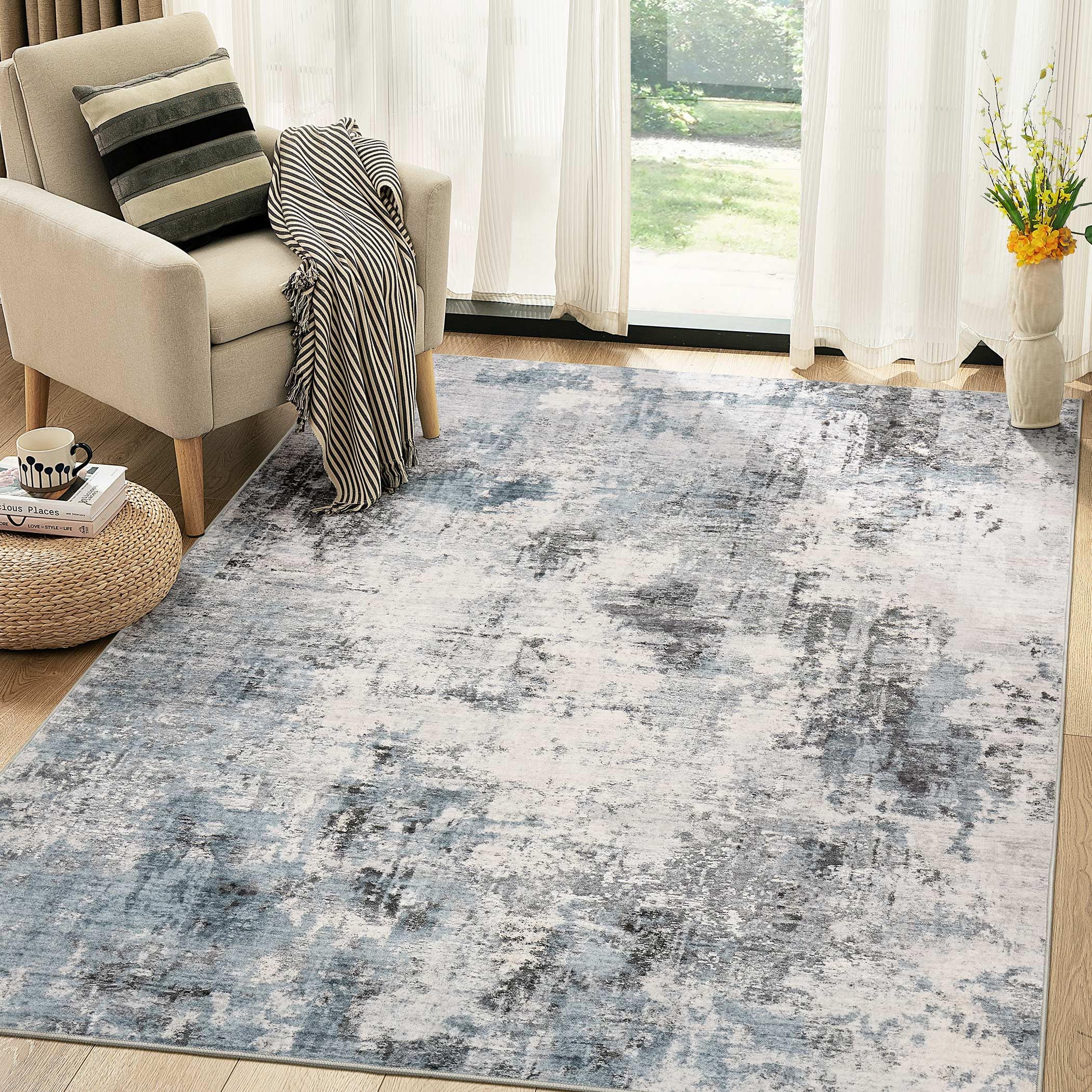 TARANCH Abstract 7x9 Area Rug