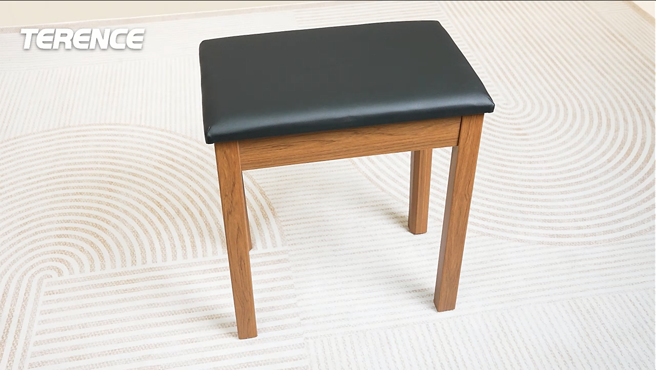 Amazon.co.jp: TERENCE ピアノ椅子 木製 電子ピアノ 椅子 クッション