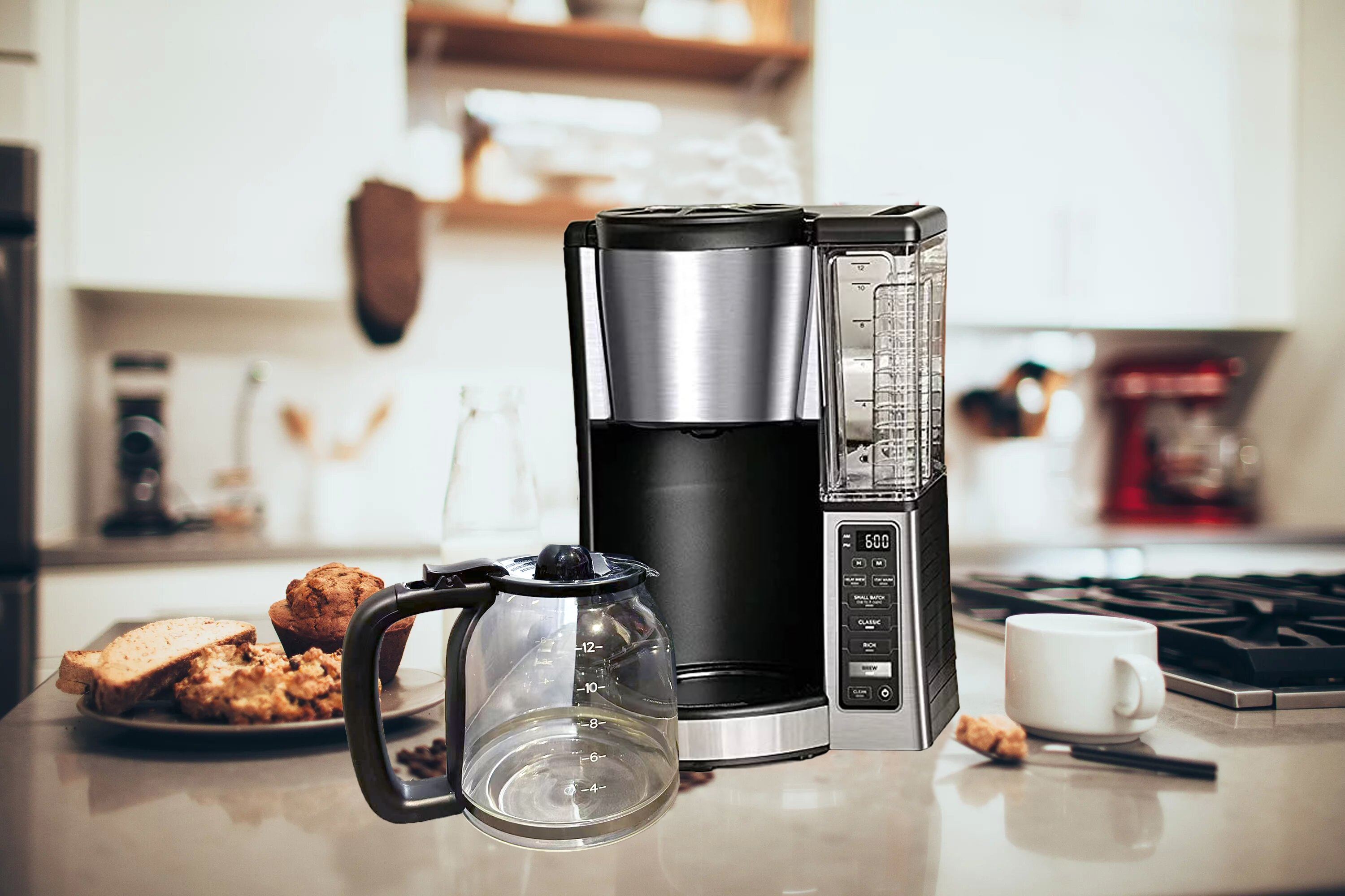 12 Cup Replacement Glass Carafe Pot Compatible with Ninja Coffee 12 Cup Replacement Glass Carafe Pot Compatible with Ninja Coffee