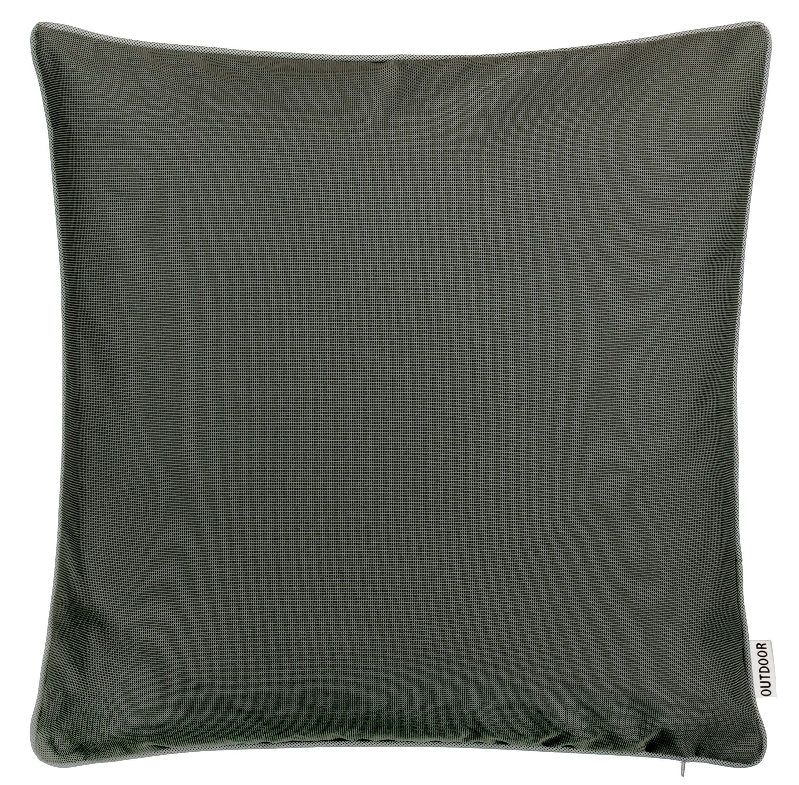 Brandsseller Outdoor Kissen 45x45 cm – Wetterfest & Wasserabweisend – Für Balkon, Terrasse & Garten in Anthrazit