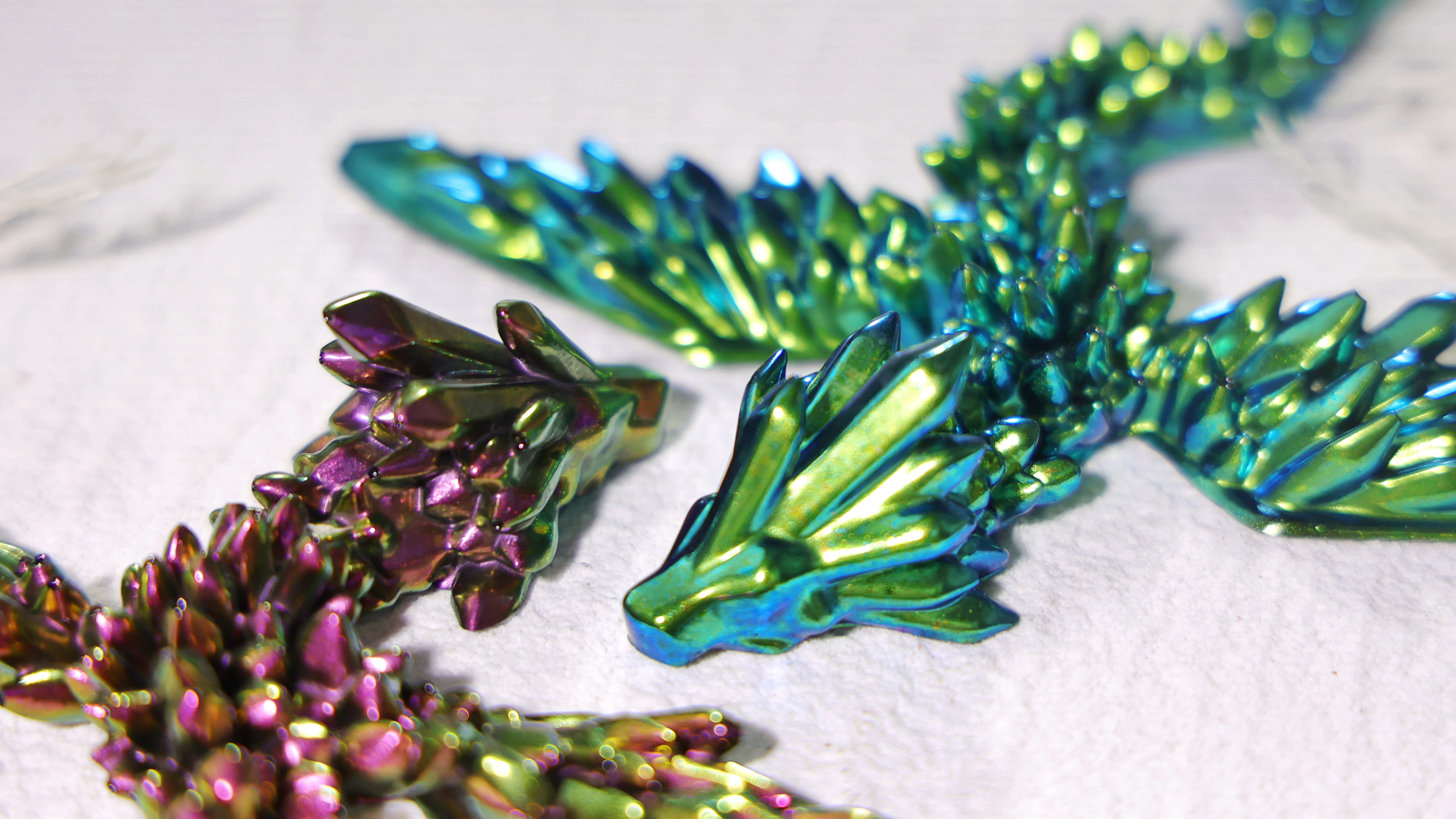LET'S RESIN Silikonform Für Kristall-Drachen – 3D Fliegender Drache, Für Harz-Projekte & Deko