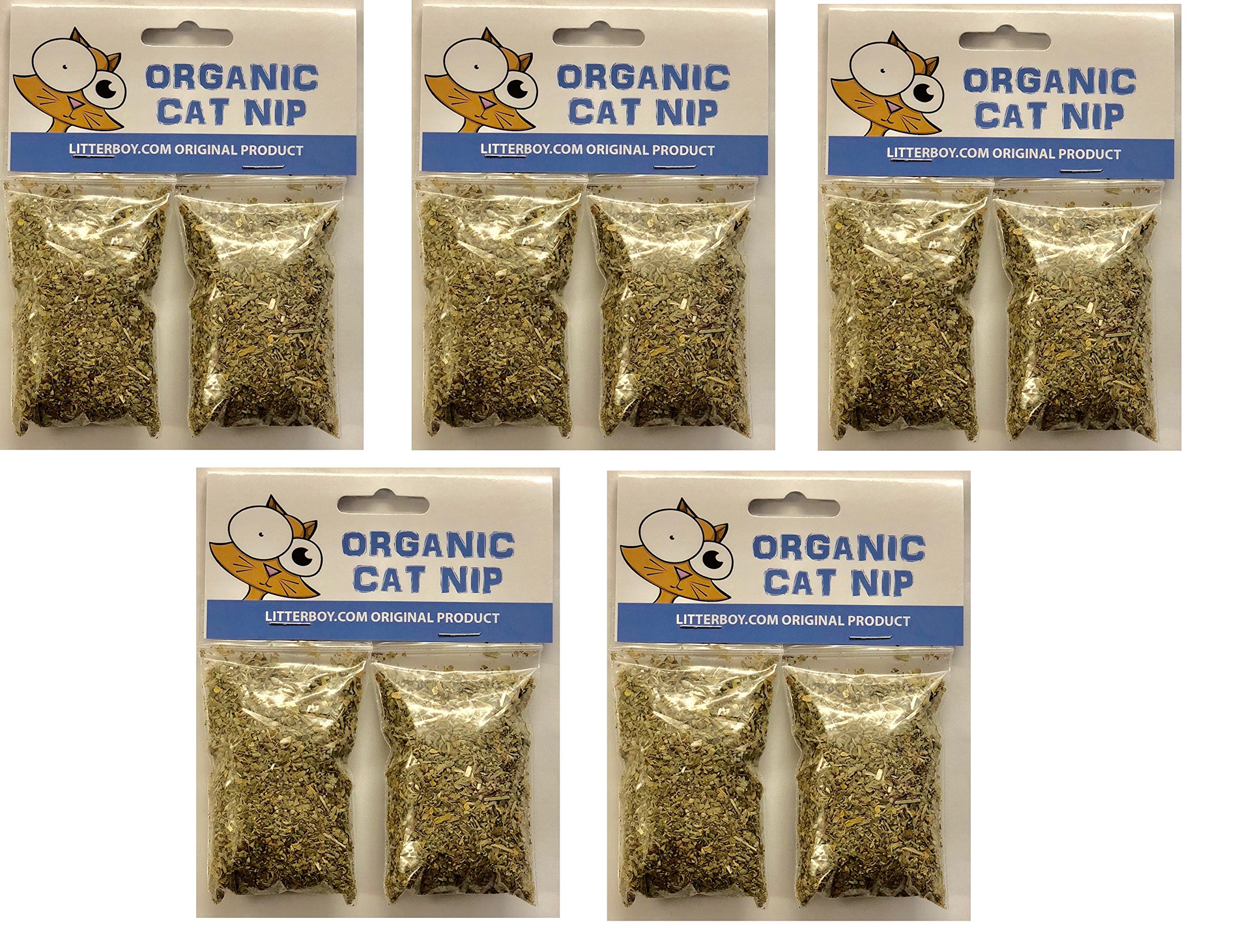 Litterboy Organic Catnip 5-Pack