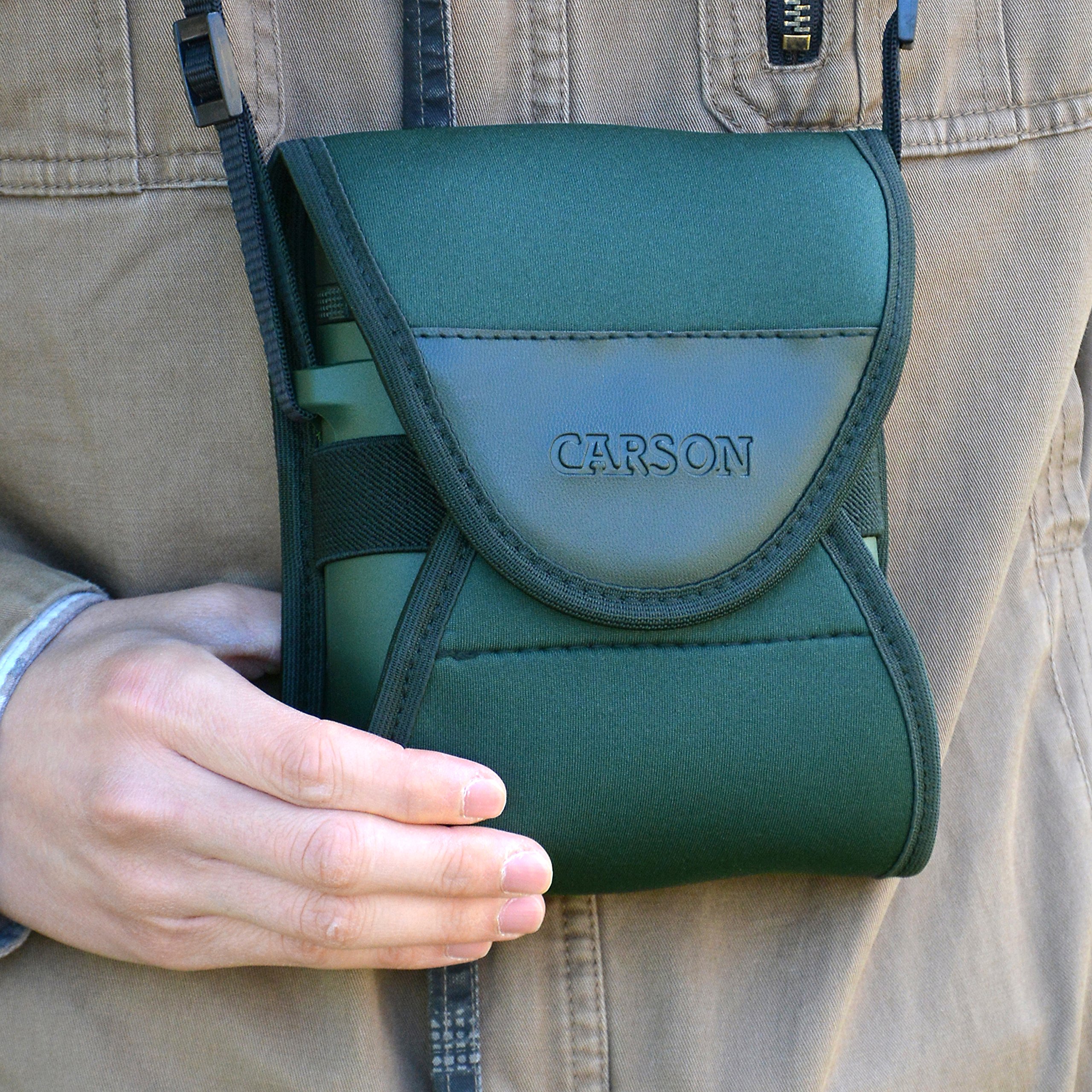 Carson BinoArmor étui enveloppant en néoprène pour les jumelles, convenable à la plupart des modèles de 42 mm (BA-03)