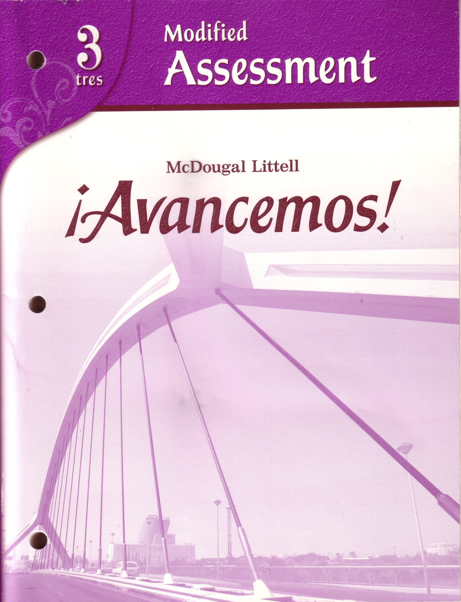 !Avancemos! 3, Modified Assessment
