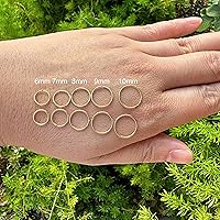 Vista 5 de 5 pares de aros de nariz de plata de ley 925 hechos a mano, pequeños, para pendientes de cartílago, tragus, hélice, múltiples joyas de perforación 6