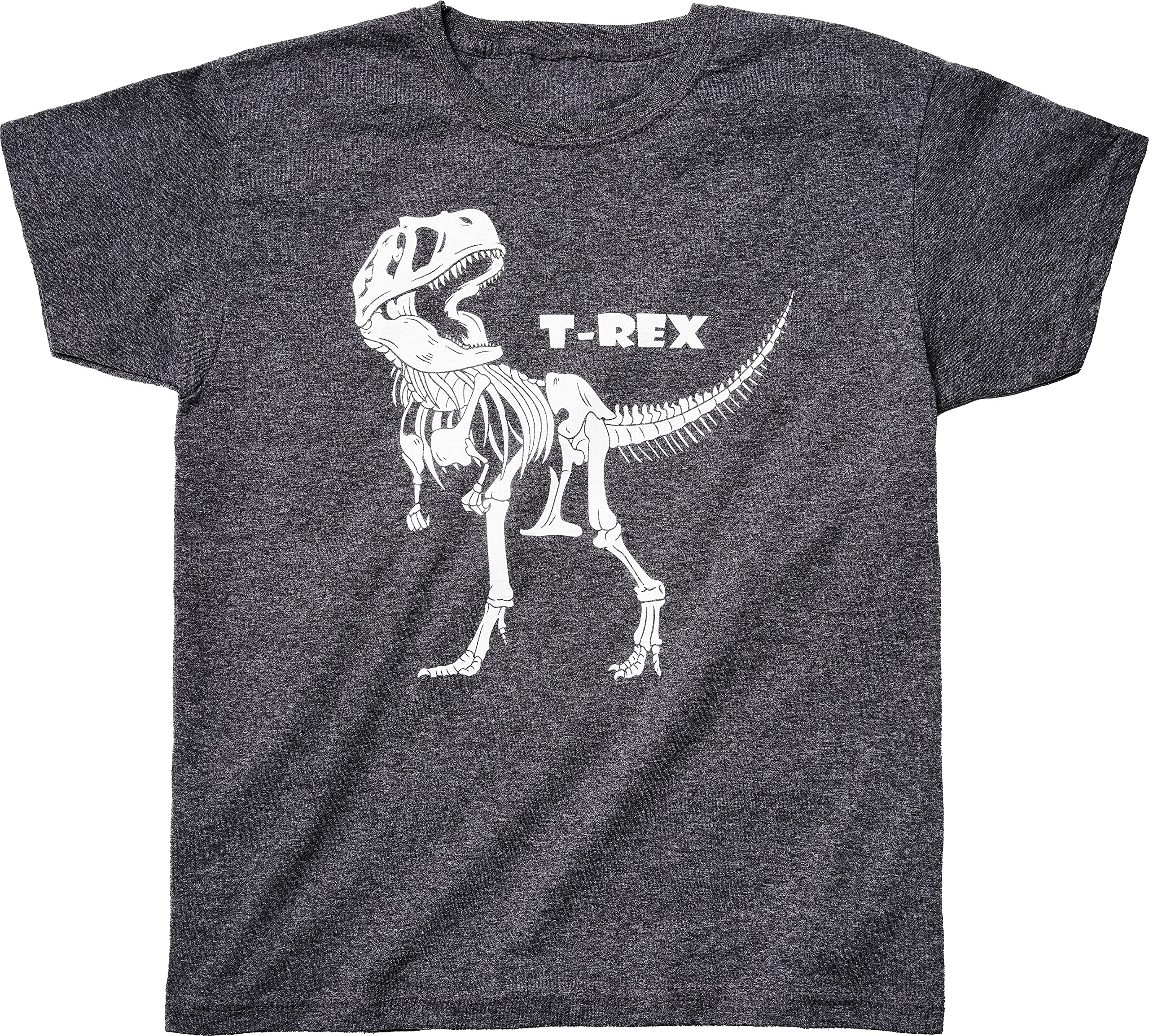 T-shirt dziecięcy: T-Rex świecący w ciemności - Tyranozaur Rex Dino, Glow in The Dark - koszulka dla chłopców i dziewczynek, pomysł na prezent urodzinowy dla dzieci i fanów dinozaurów