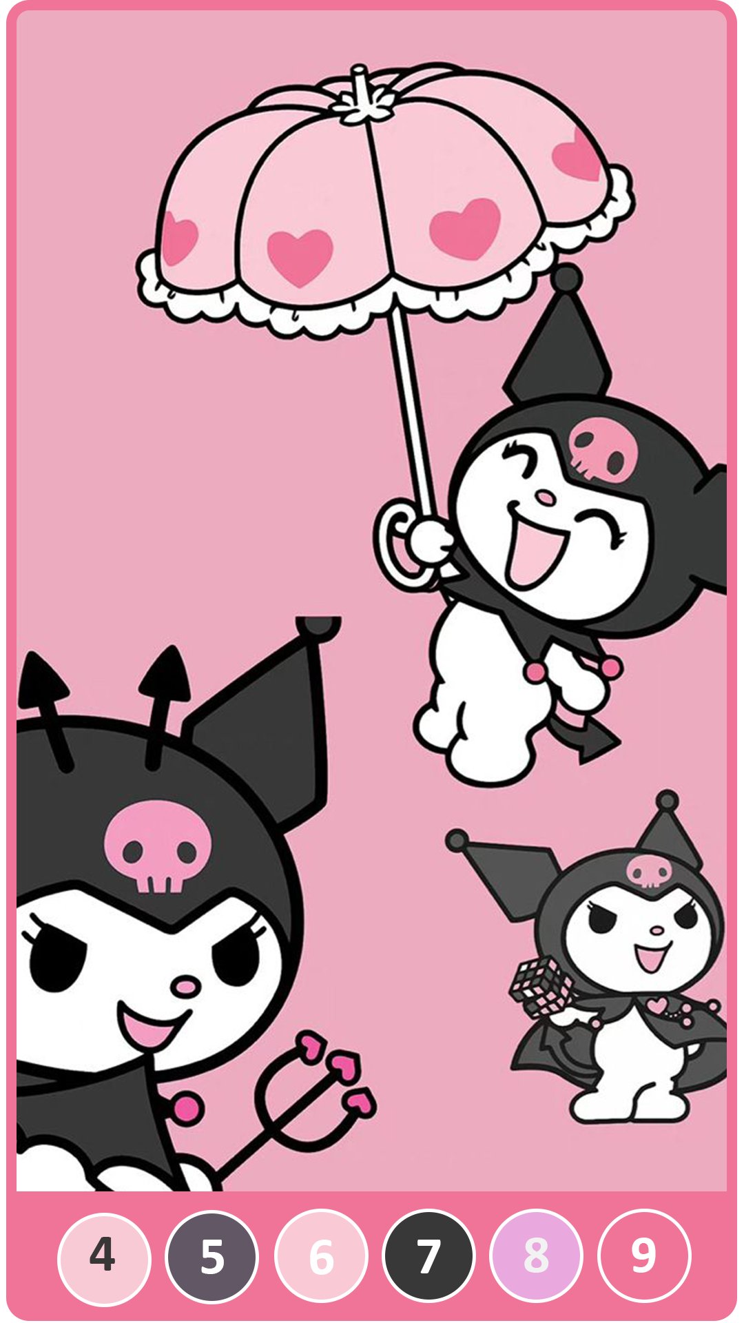 Kuromi Color By Number-Amazonアプリストアのアプリ