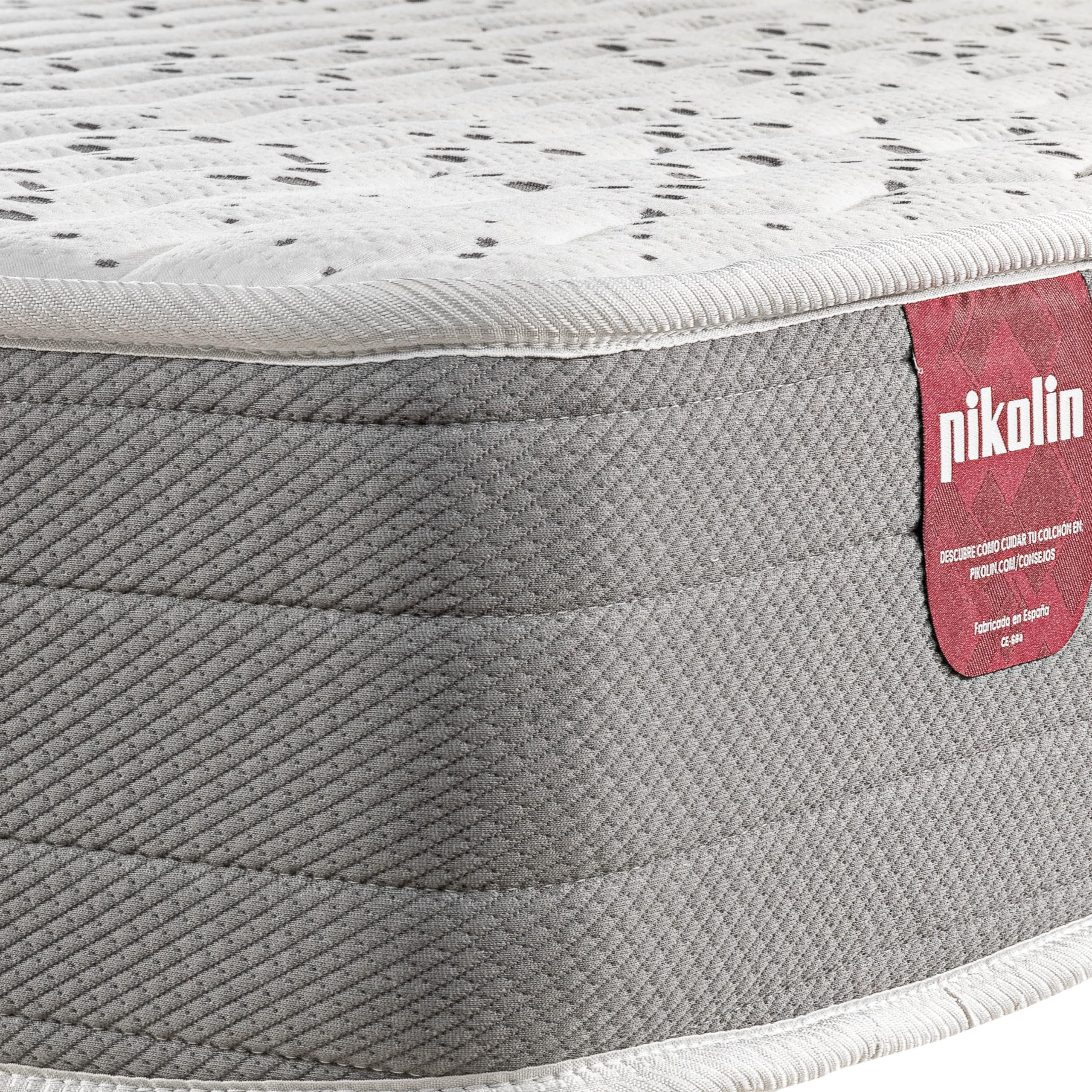 PIKOLIN Colchón Viscoelástico Espuma HR | 90x190 | Firmeza Media | Reversible | Altura 22 cm | SIGEO