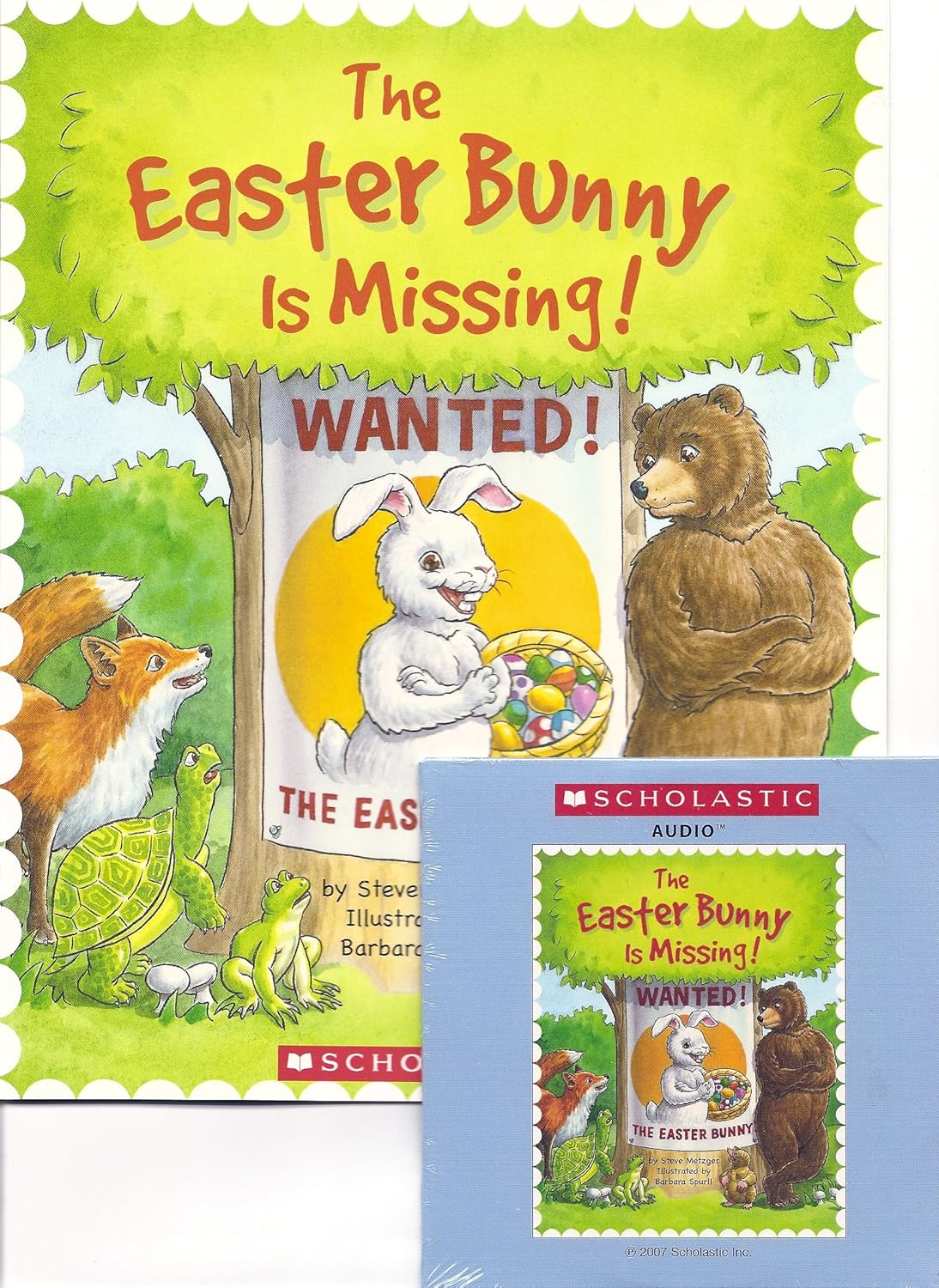 The Easter Bunny Is Missing! Book and Audio CD Set (Paperback Book and