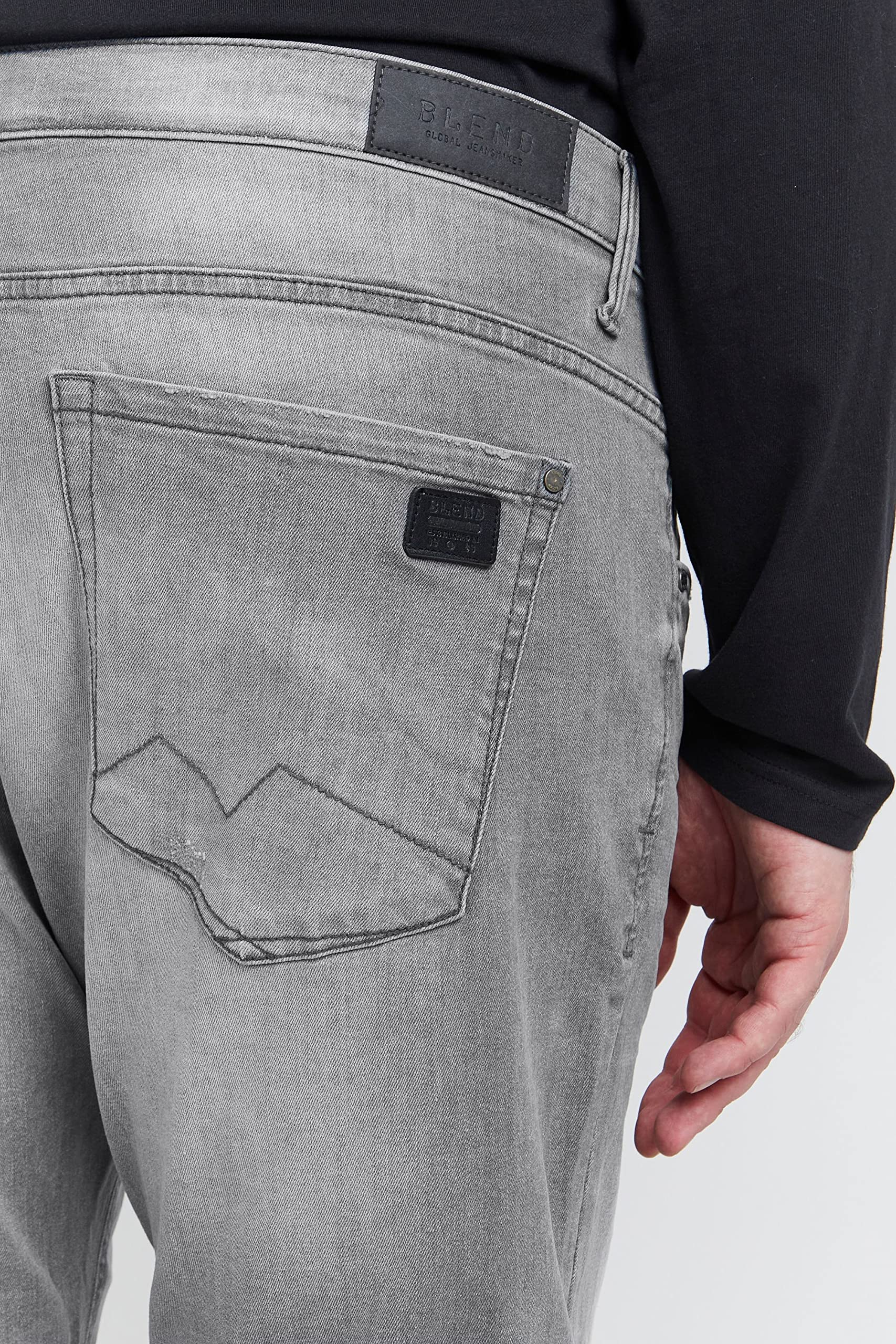 Blend BHBGrilitsch Herren Jeans Shorts Kurze Denim Hose Big&Tall