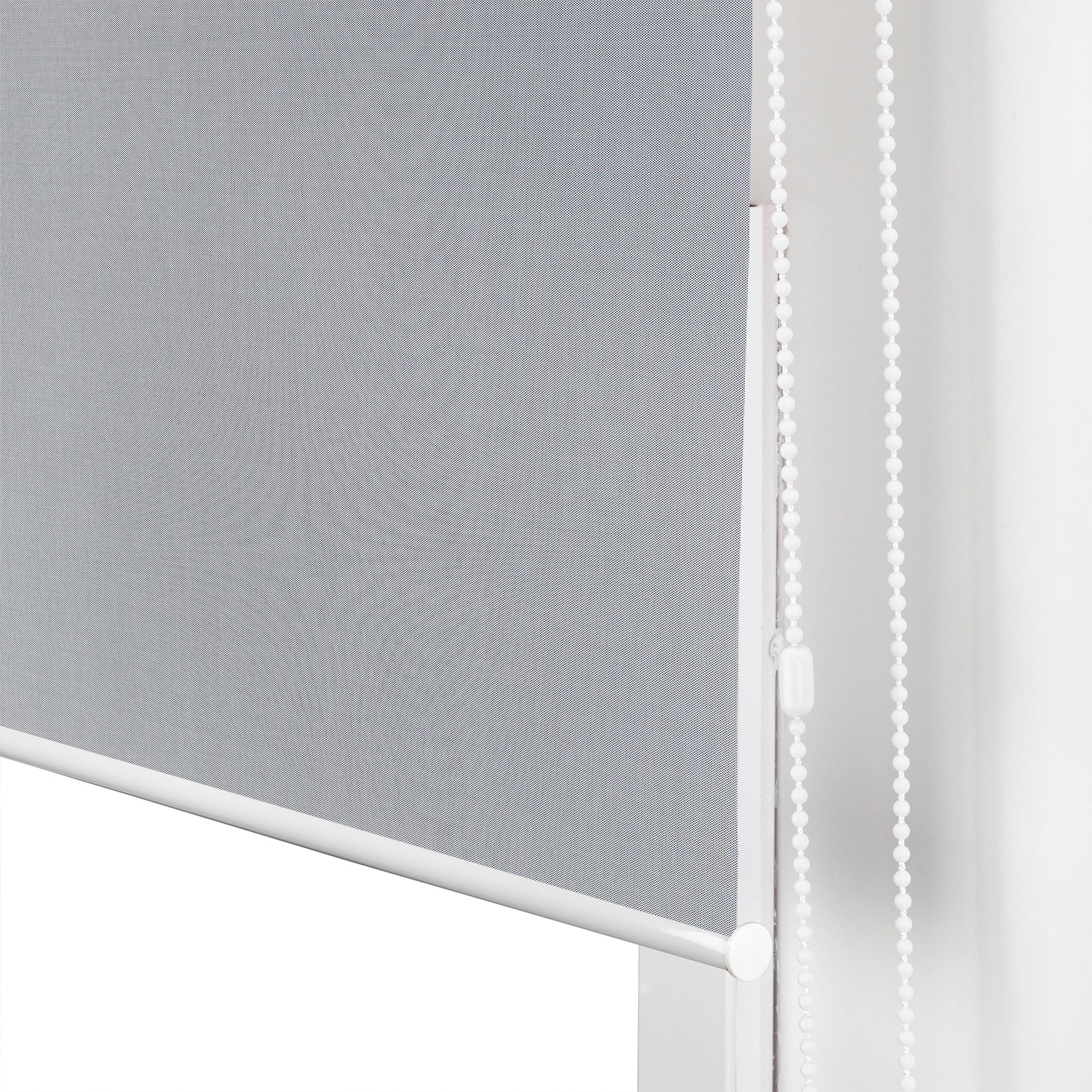 Estor Enrollable Tejido Screen Tamaño: 160x180 - Reducción de Destellos sin Renunciar a la Luz – Estor fácil instalación Pared o Techo – Estor Ventana Color: Antracita