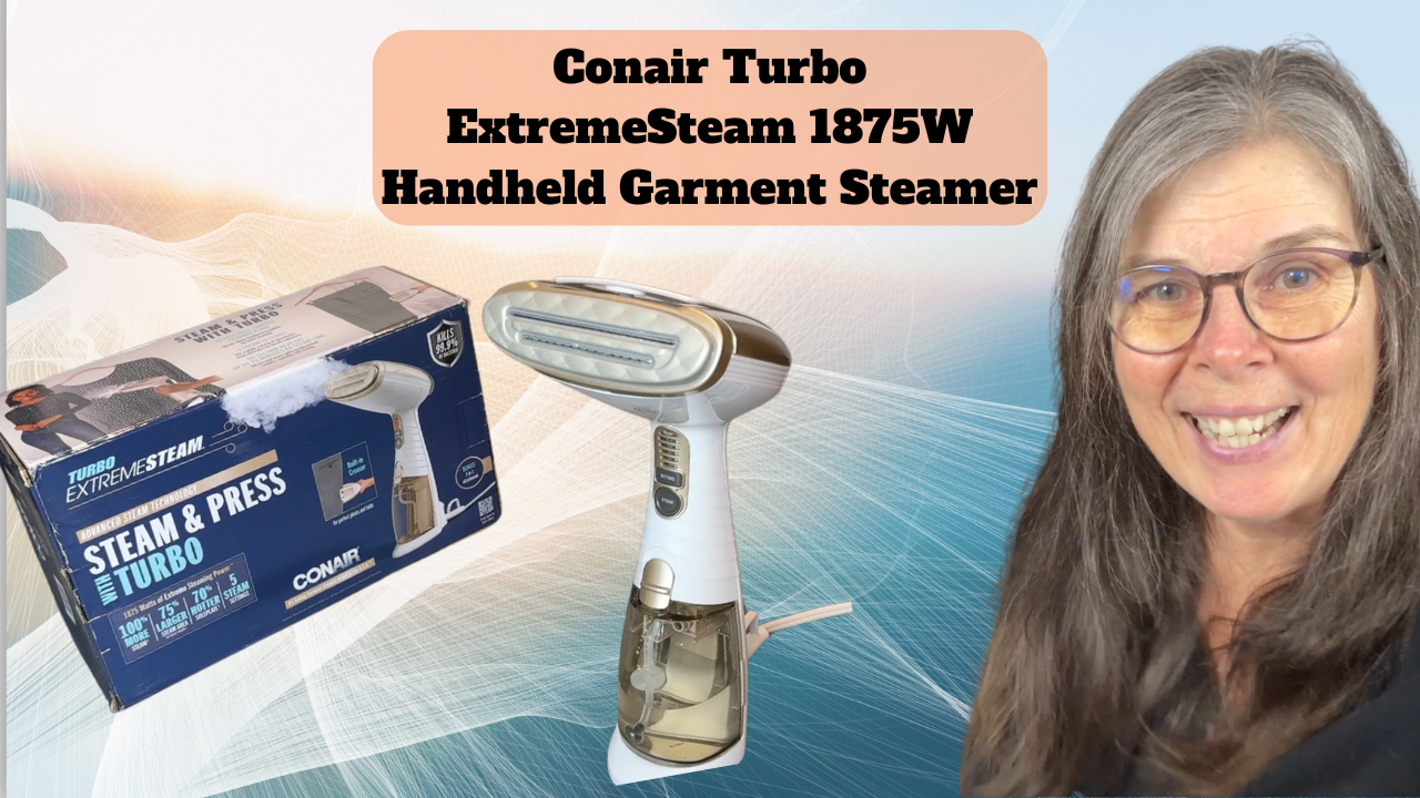 Quick Demo of the Conair Turbo ExtremeSteam Garment Steamer!