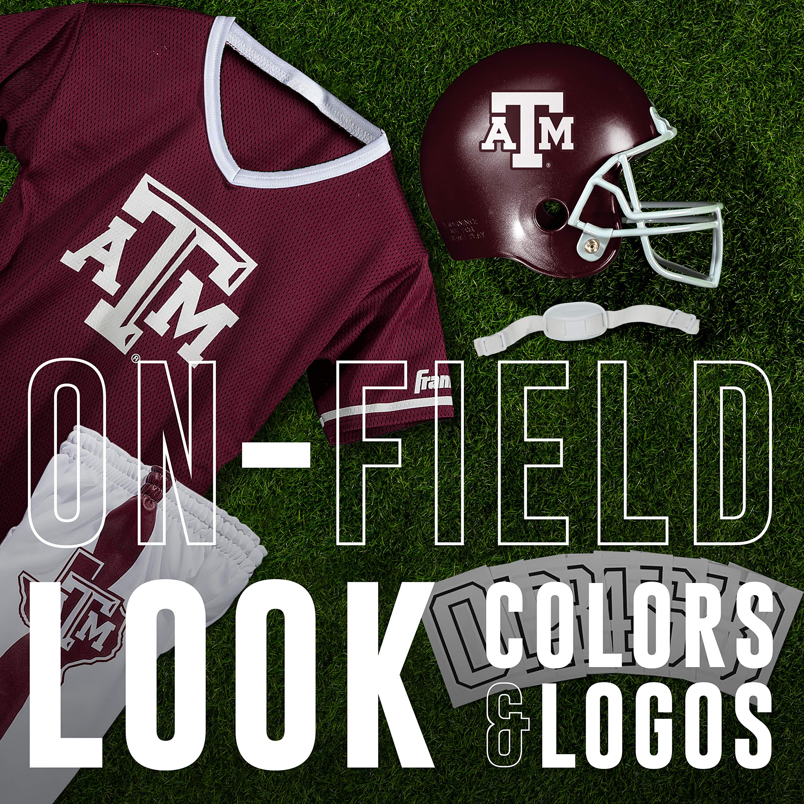 Amazon.com : Texas A&M Aggies Youth NCAA Deluxe Helmet and Uniform