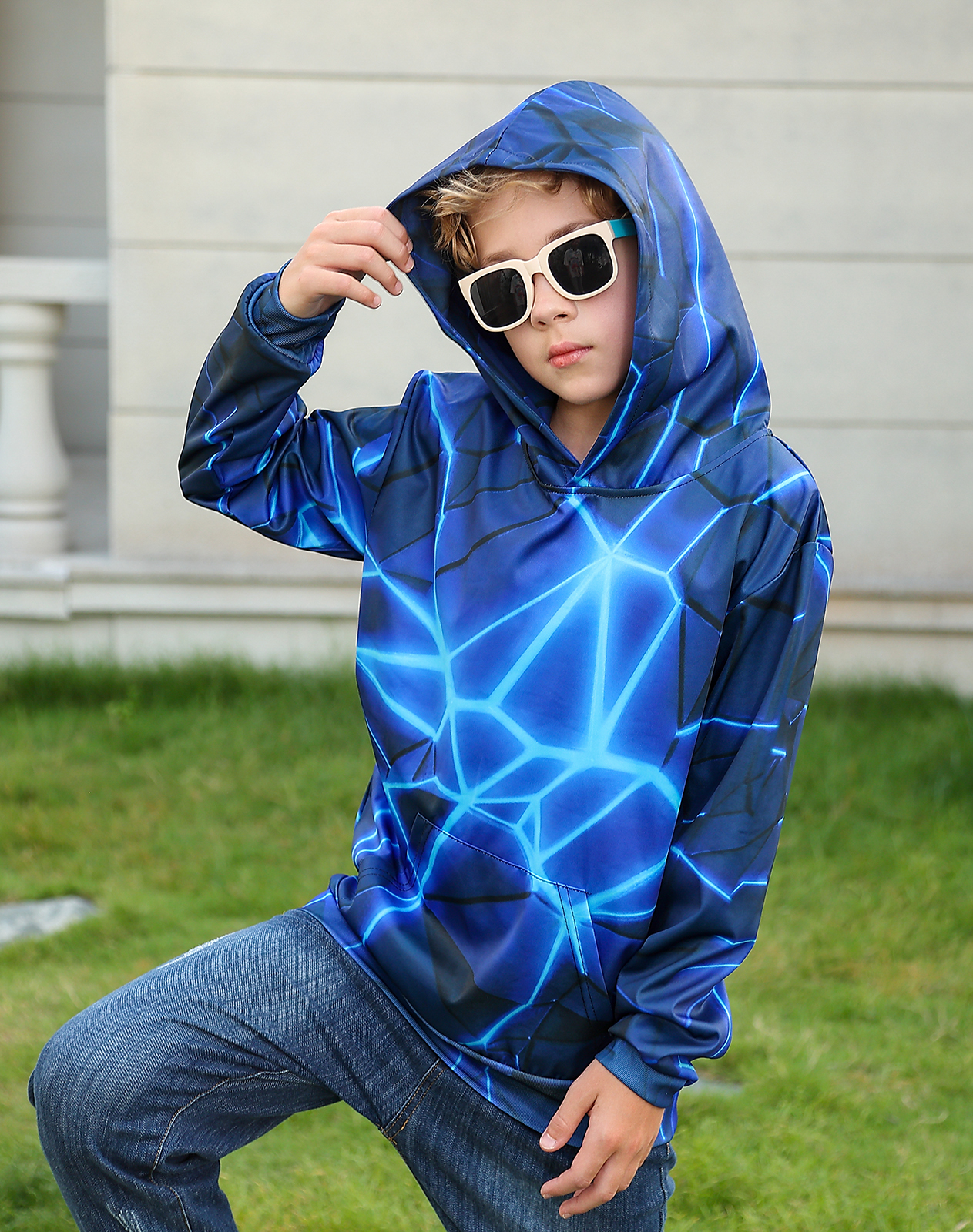 Amazon.com: RAISEVERN Boys Hoodies Long Sleeve Sweatshirt Size 6