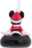 Vista 2 de Hallmark - Adorno navideño colgante de Minnie Mouse de Disney en tubo de nieve